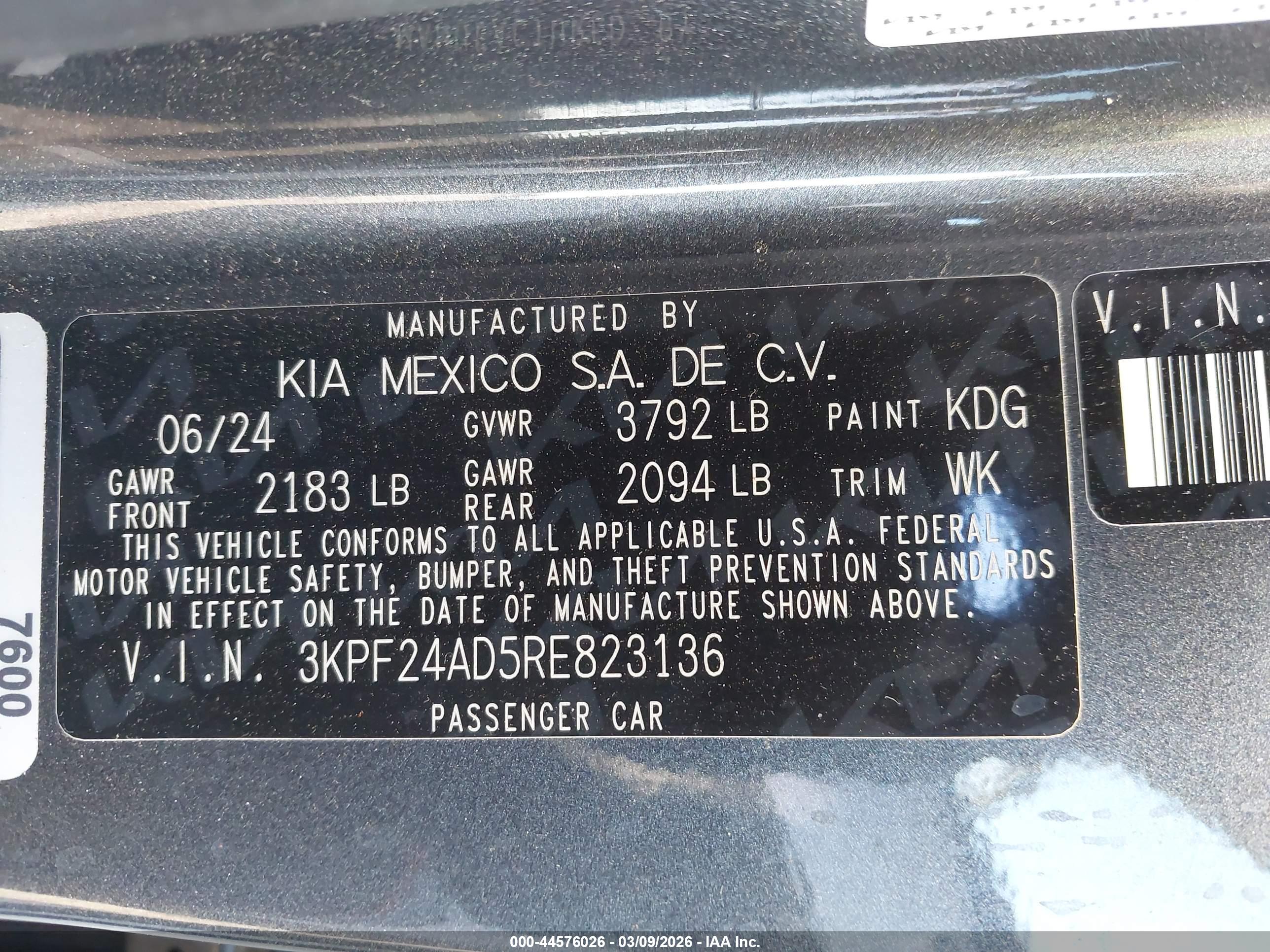 KIA FORTE image 9