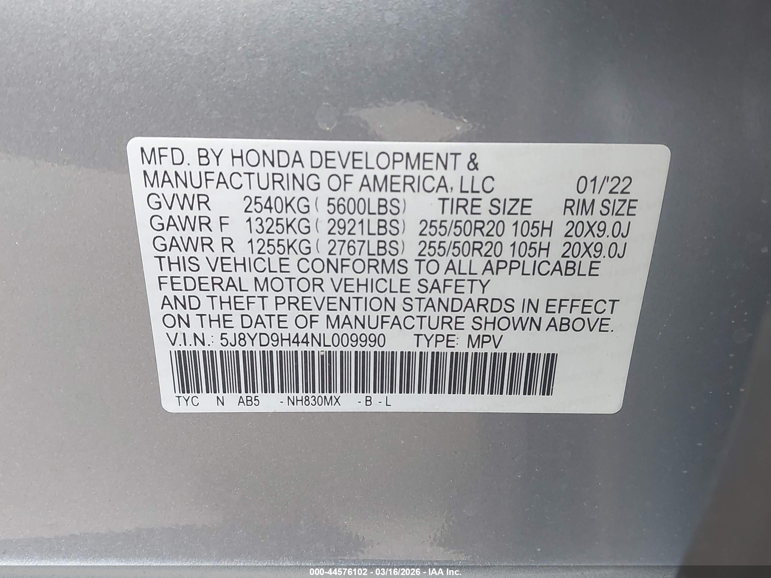 ACURA MDX image 9
