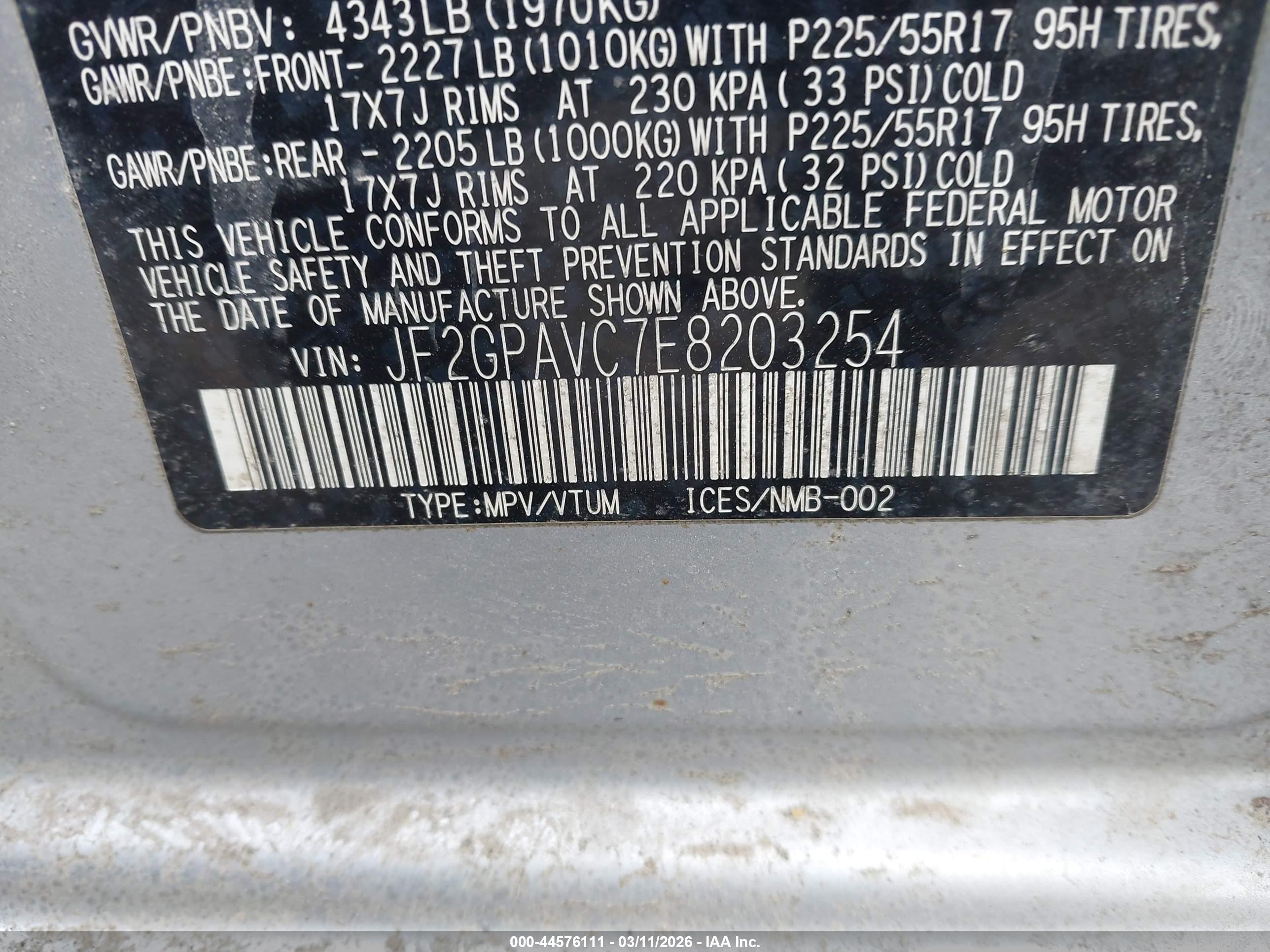 SUBARU XV image 9