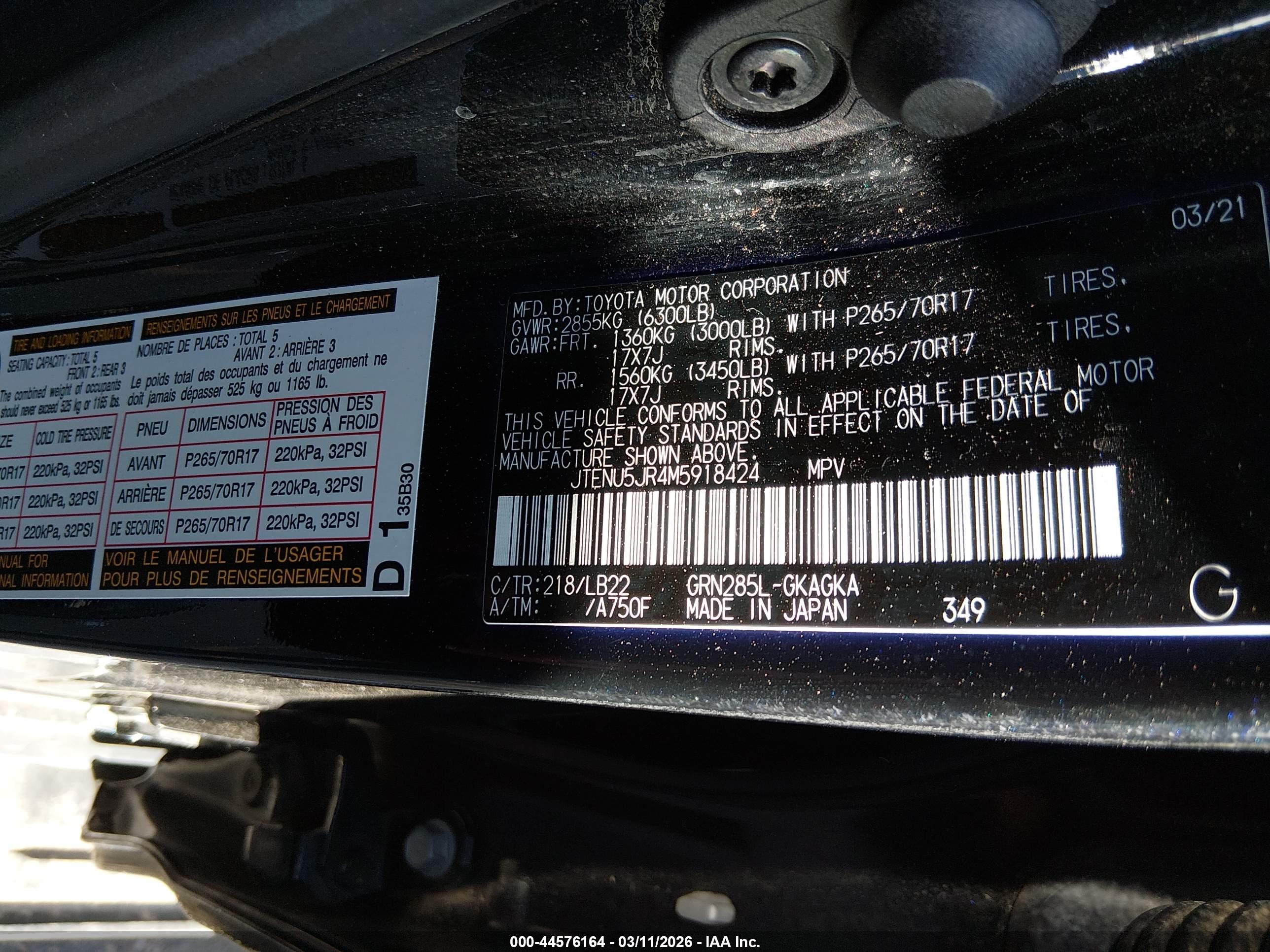 TOYOTA 4RUNNER image 9