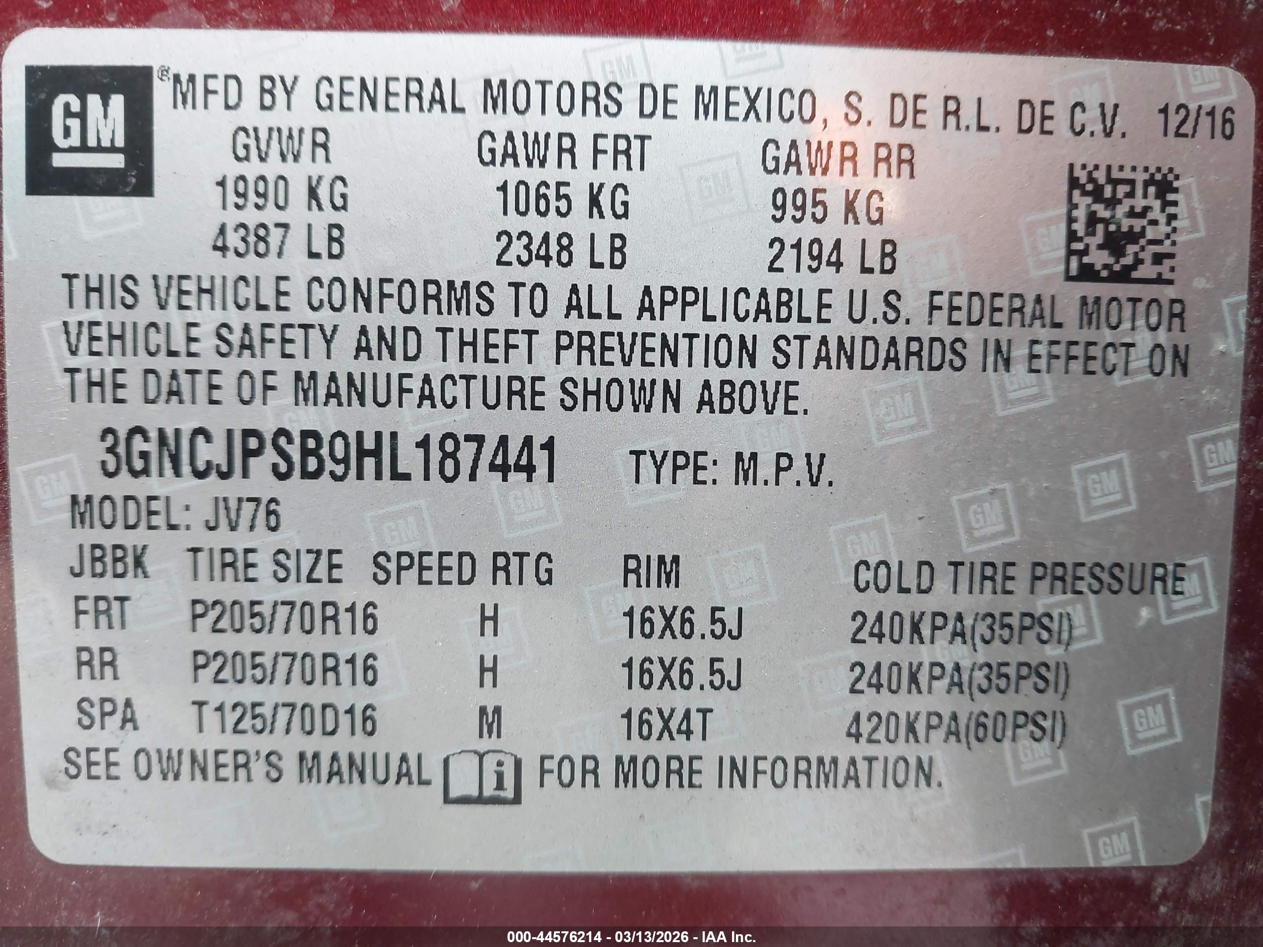 CHEVROLET TRAX image 9