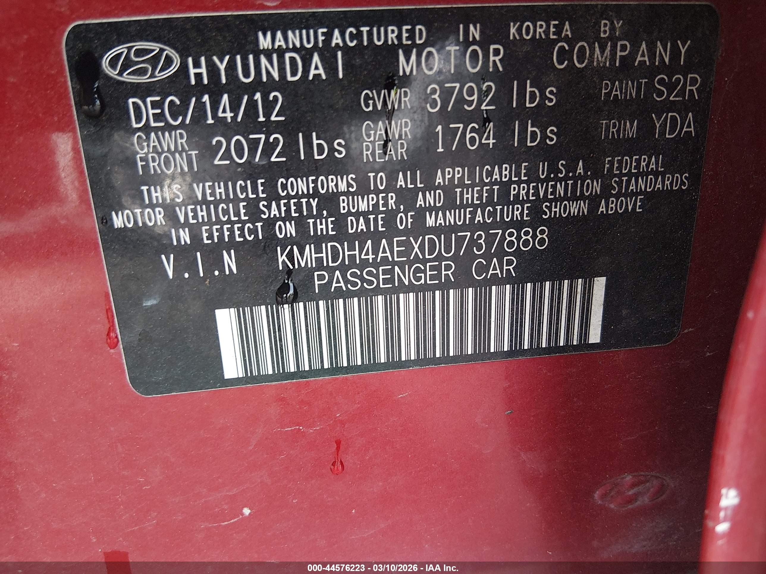 HYUNDAI ELANTRA image 9