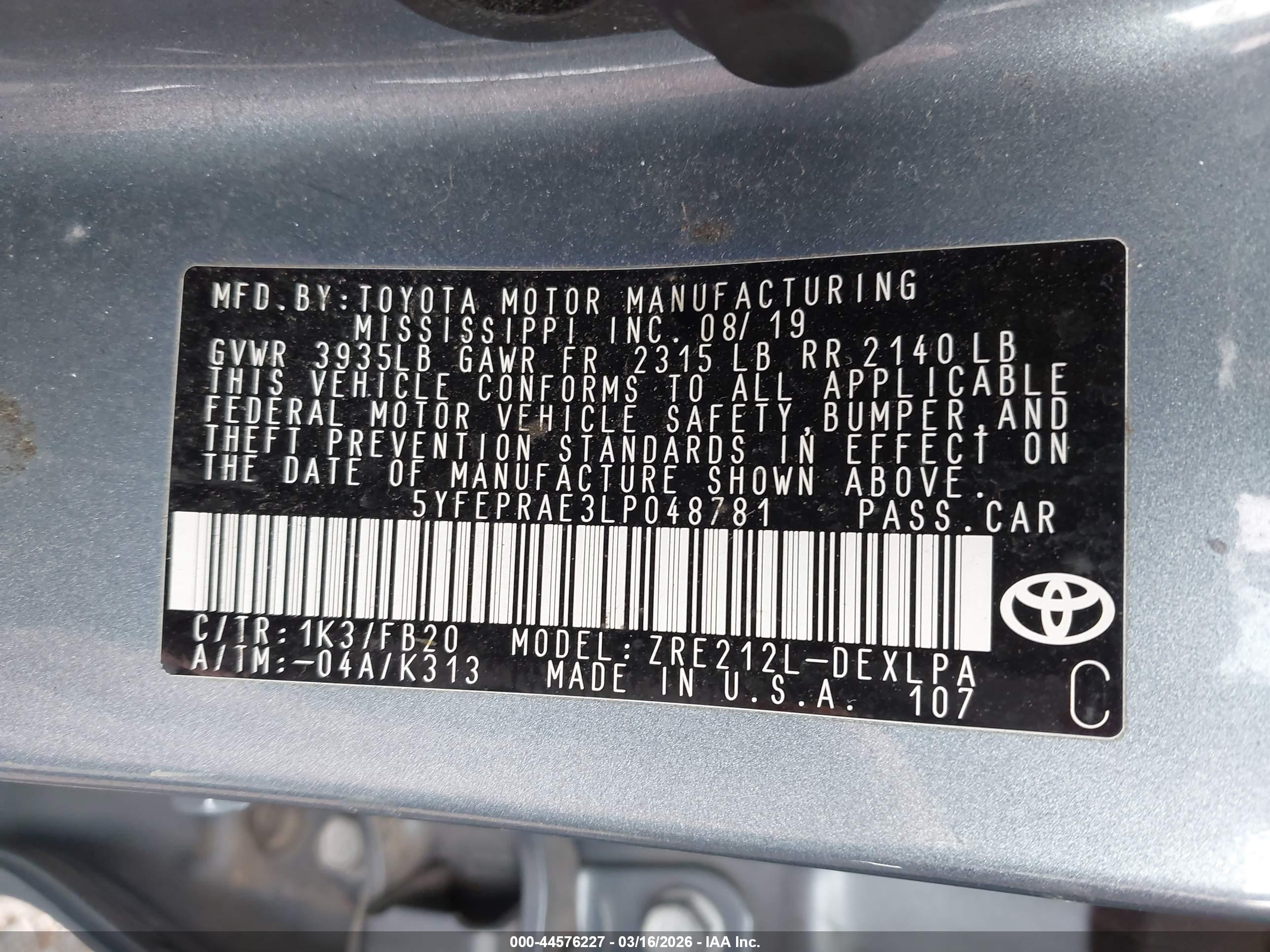 TOYOTA COROLLA image 9