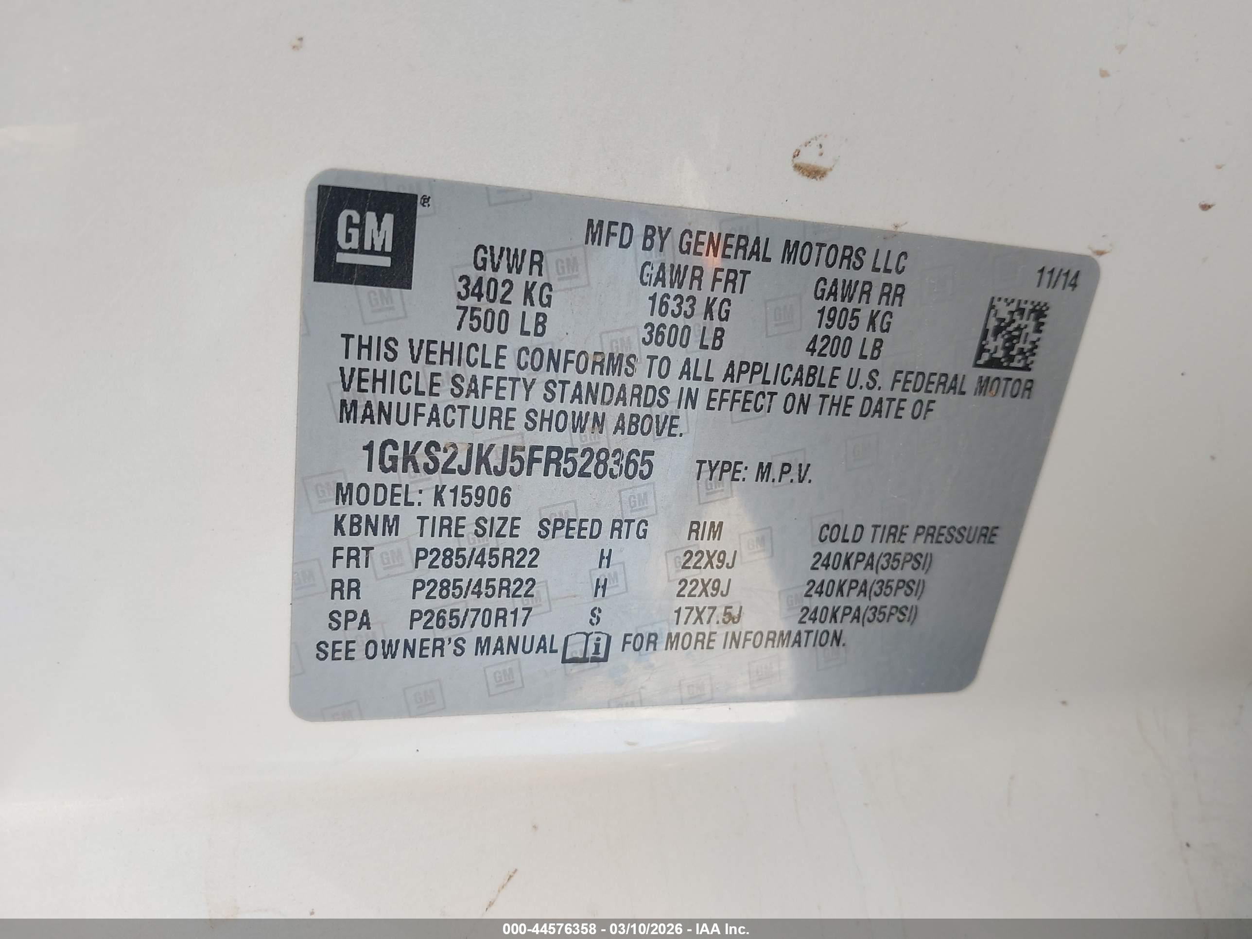 GMC YUKON image 9