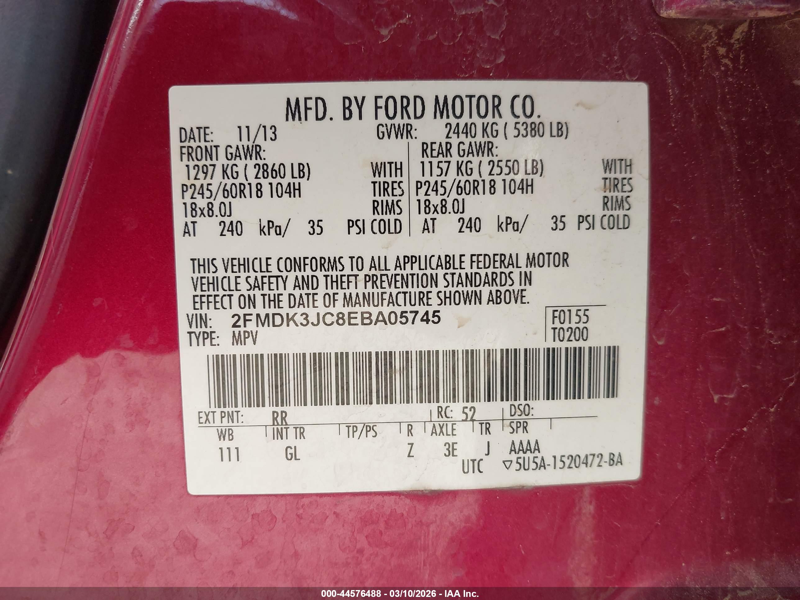 FORD EDGE image 9
