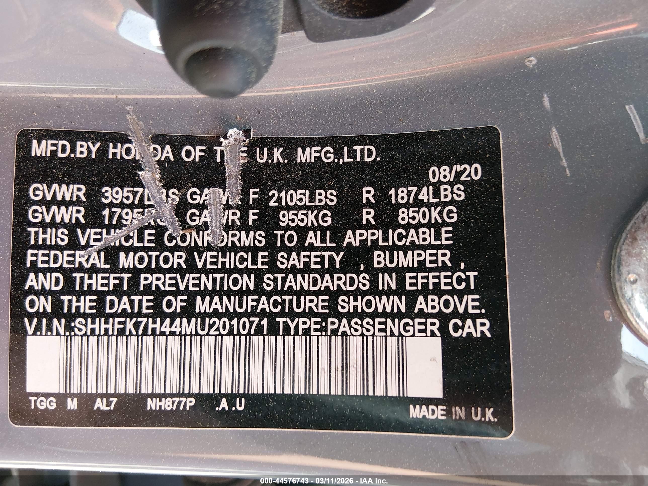 HONDA CIVIC image 9