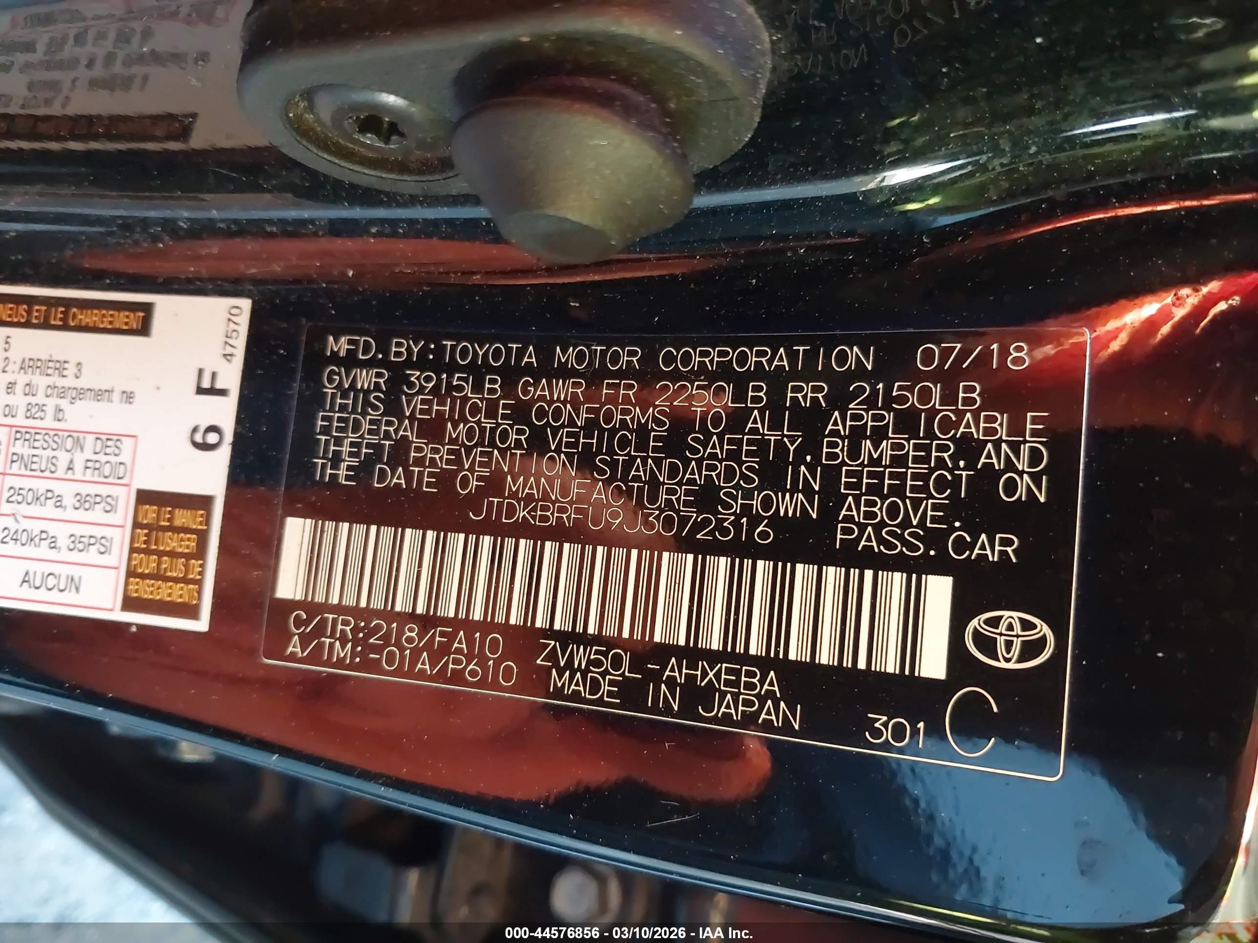 TOYOTA PRIUS image 9
