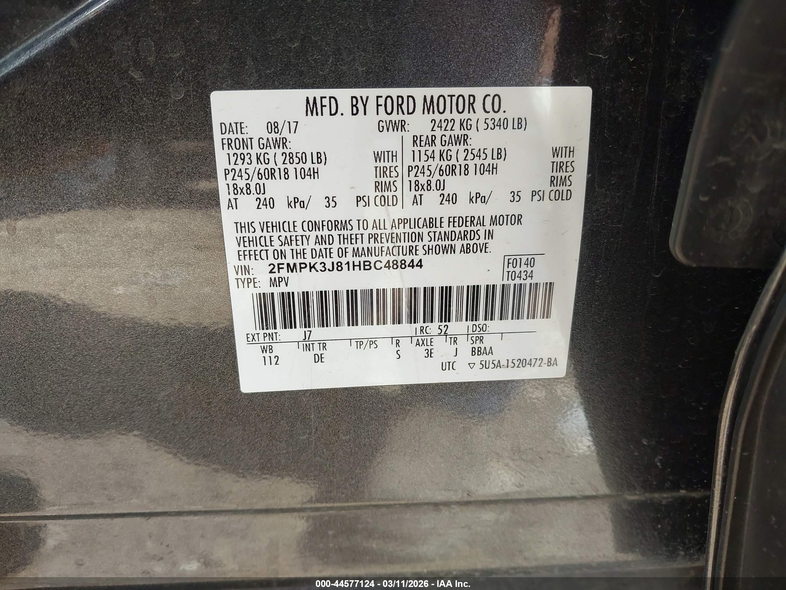 FORD EDGE image 9