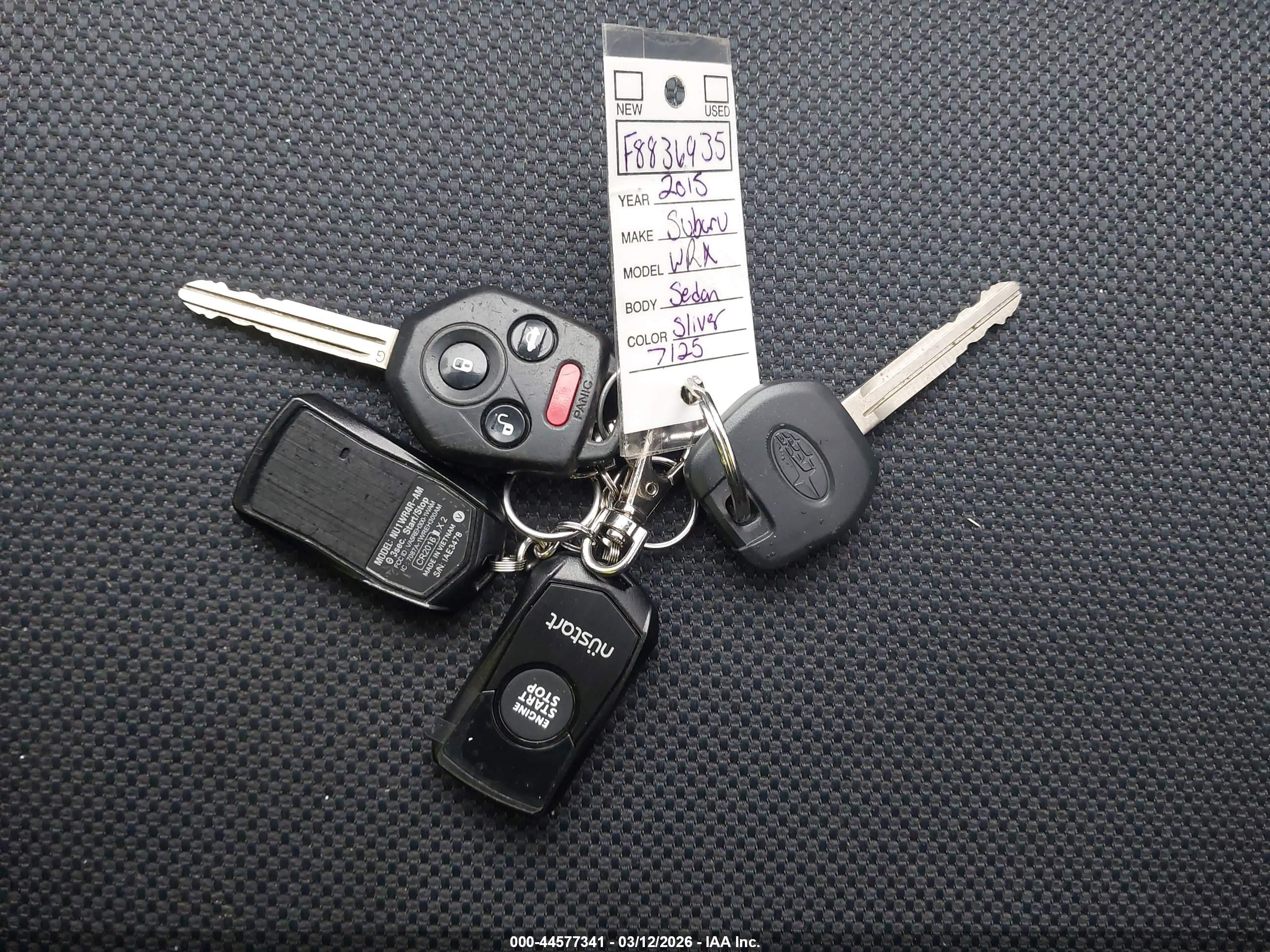 SUBARU WRX image 11