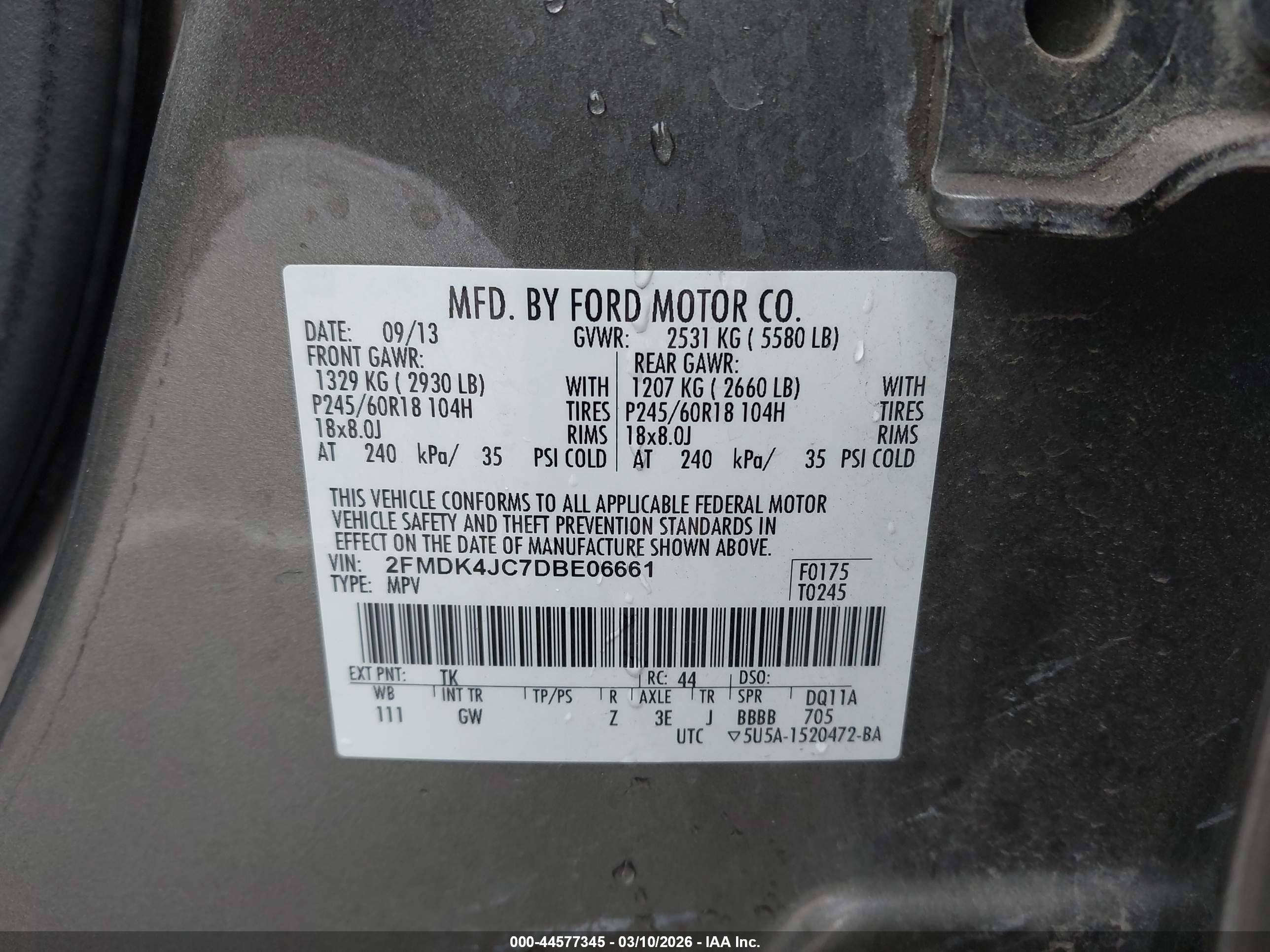 FORD EDGE image 9