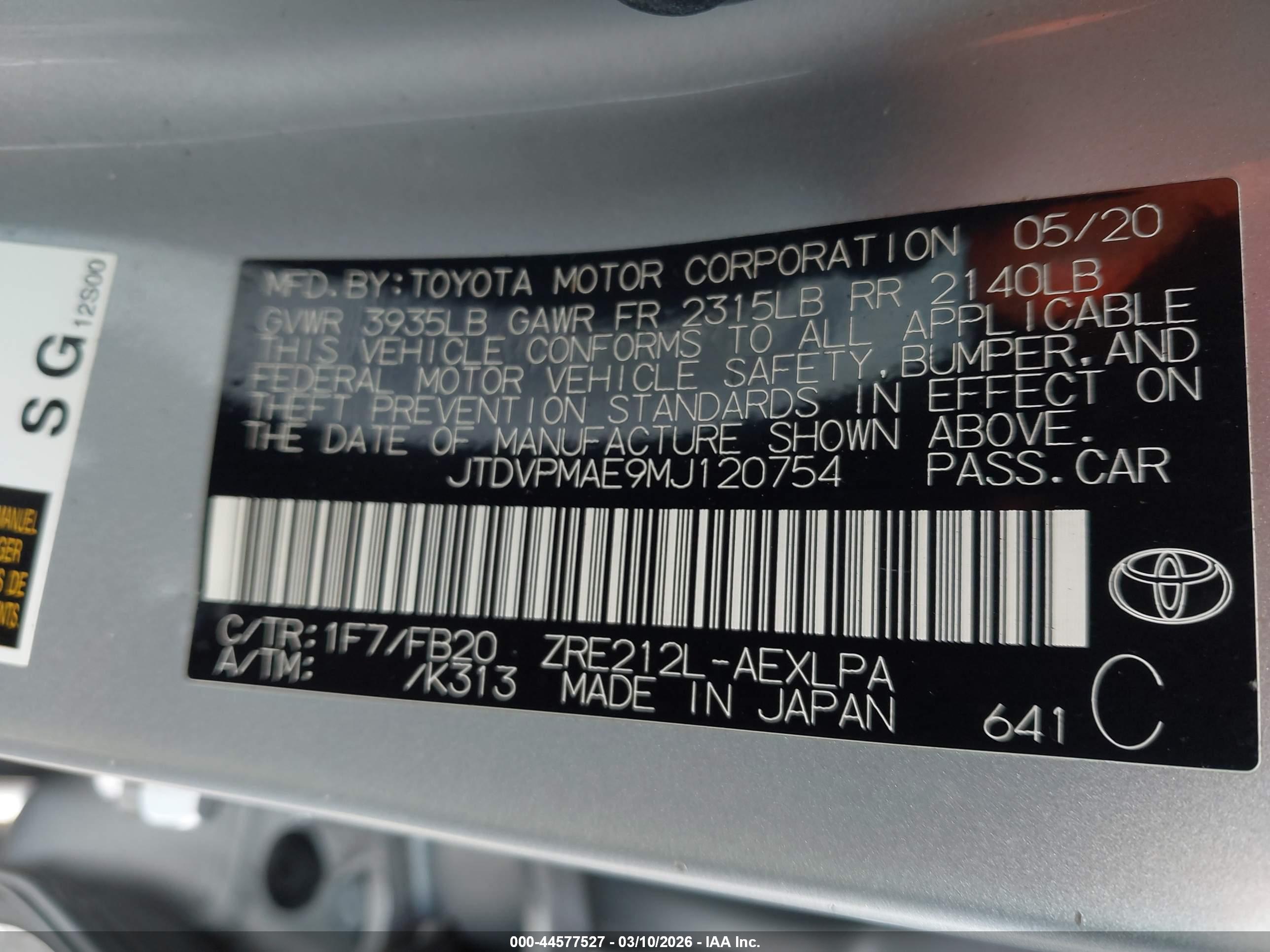 TOYOTA COROLLA image 9
