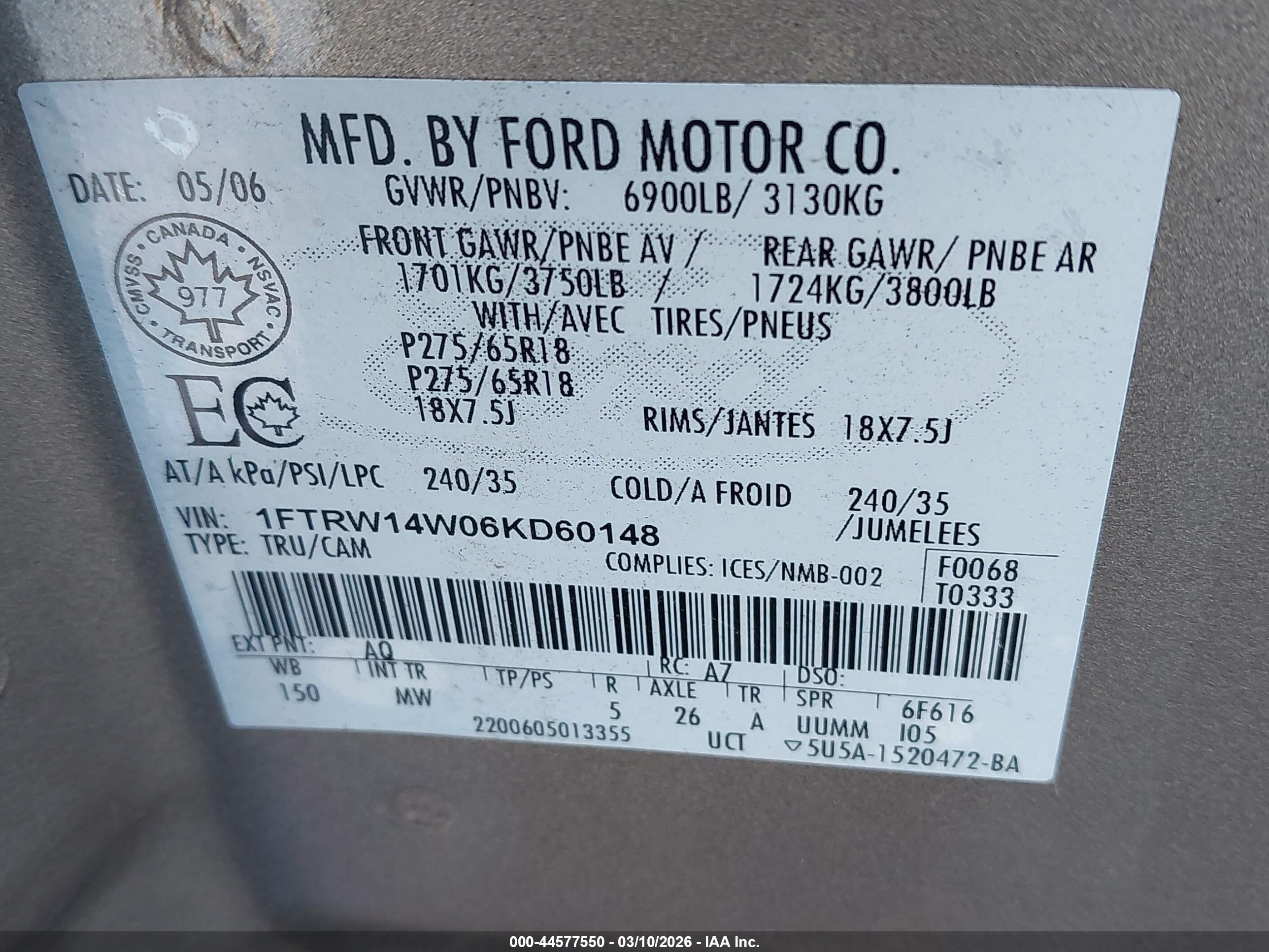 FORD F-150 image 9