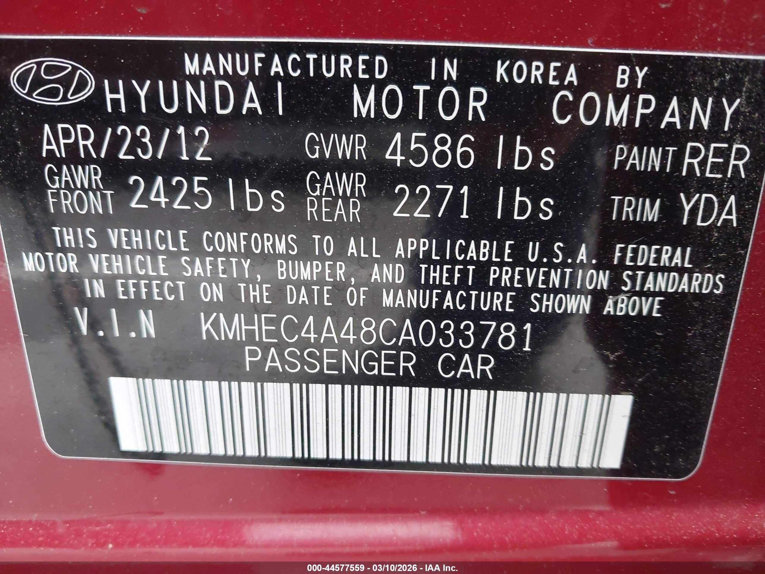 HYUNDAI SONATA image 9