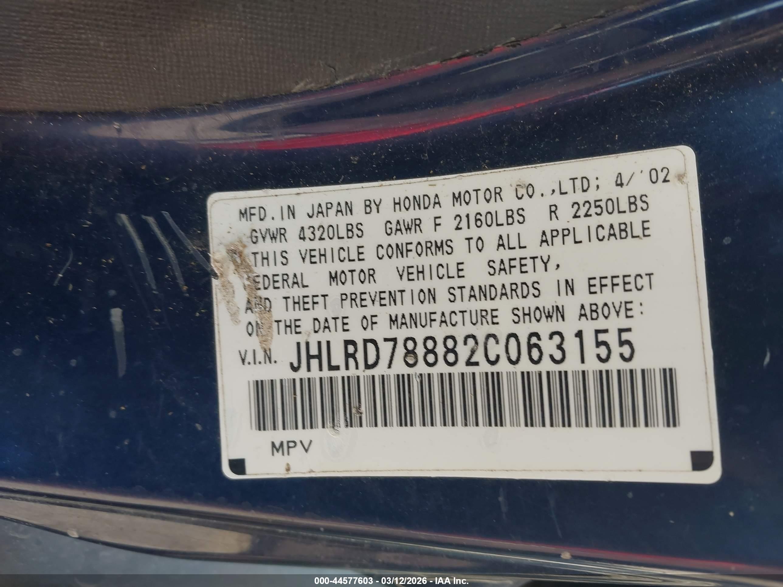 HONDA CR-V image 9