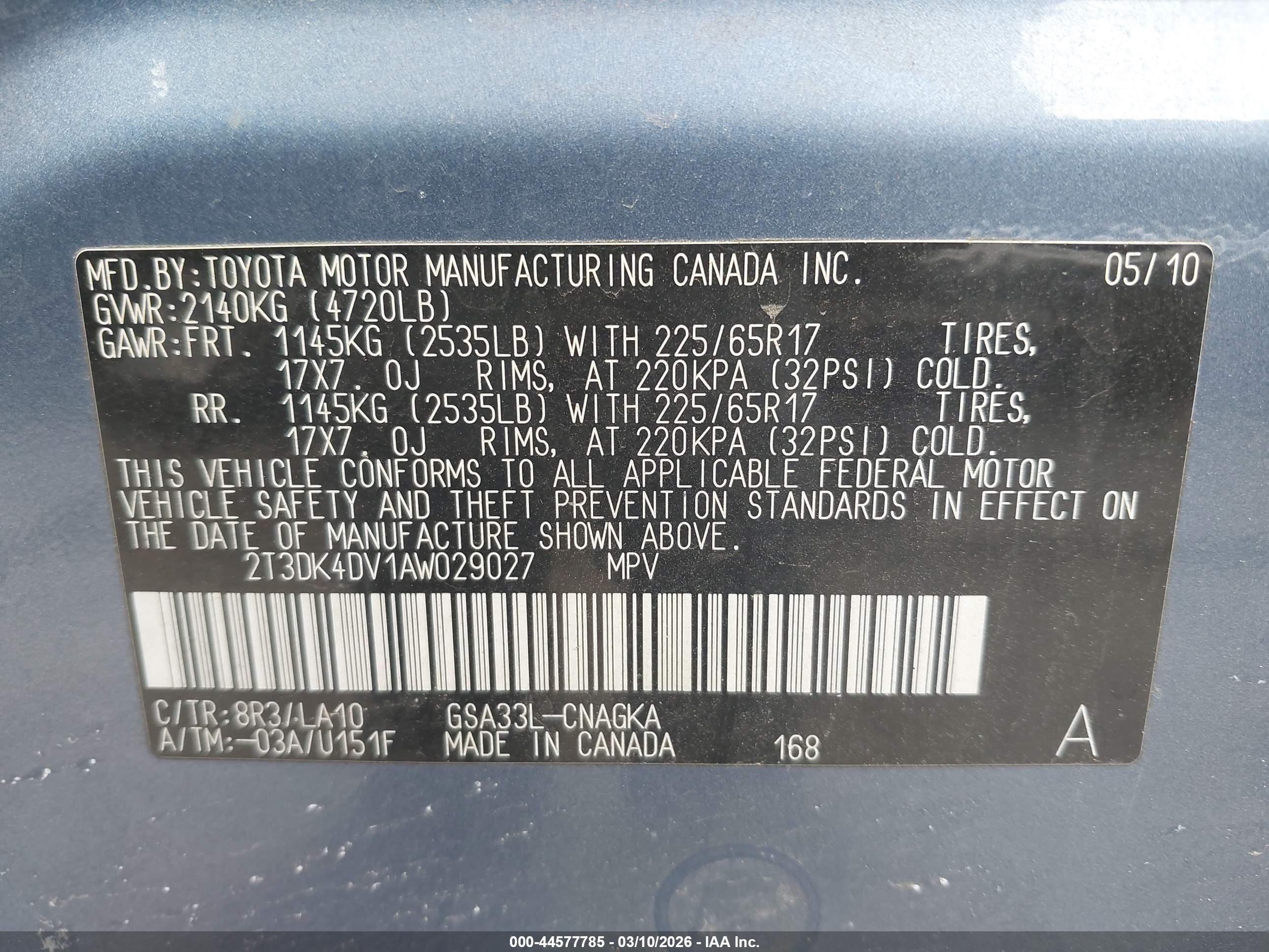 TOYOTA RAV4 image 9