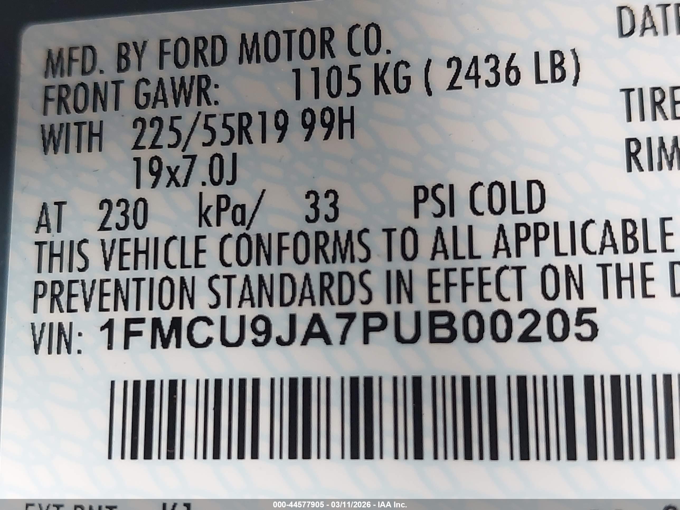 FORD ESCAPE image 9