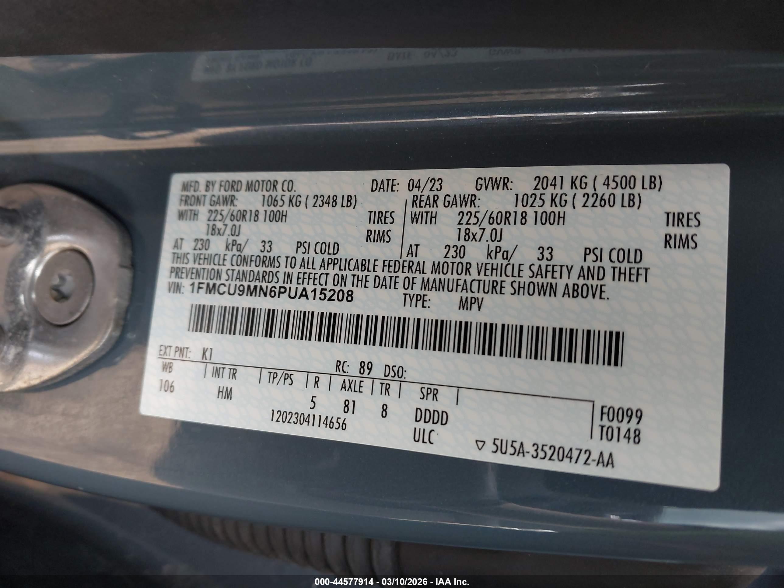 FORD ESCAPE image 9