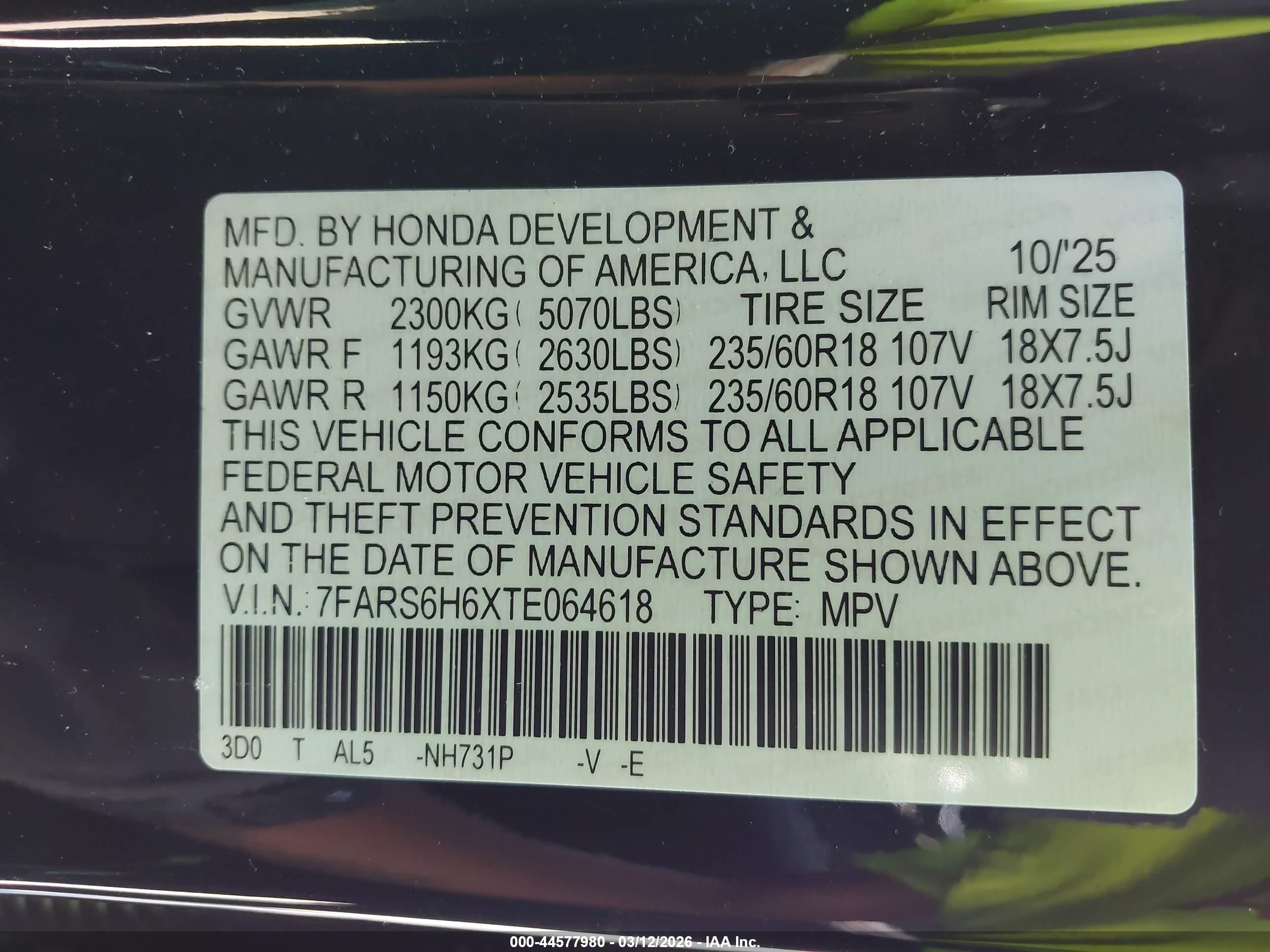 HONDA CR-V image 9