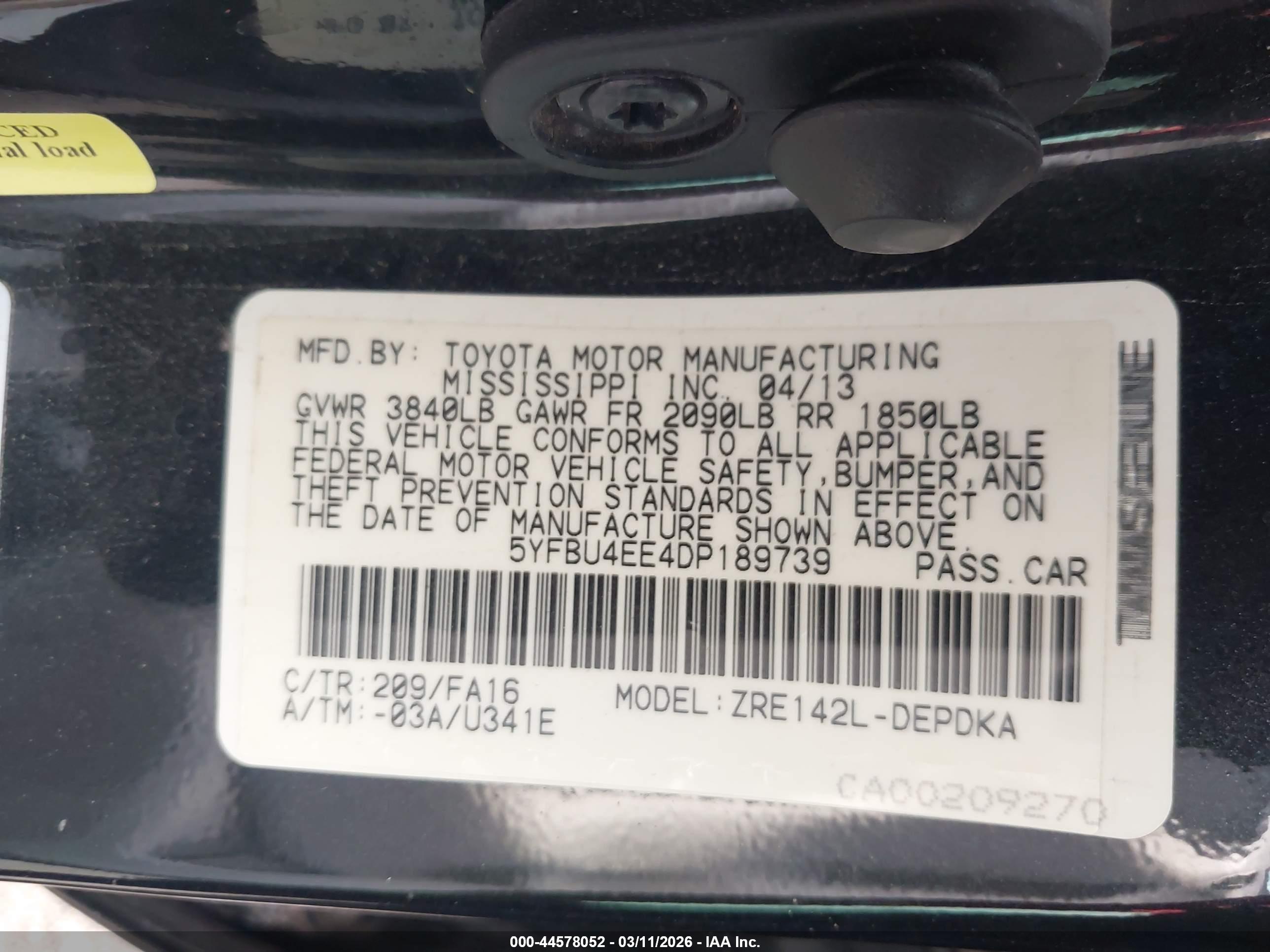 TOYOTA COROLLA image 9