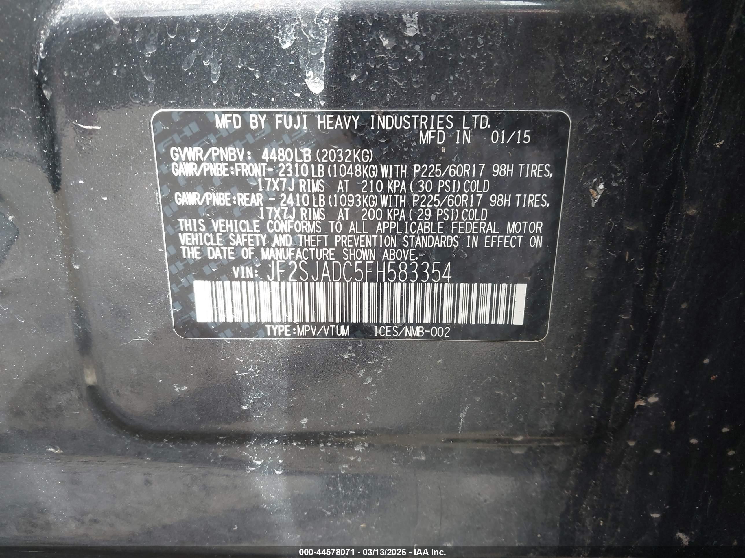 SUBARU FORESTER image 9