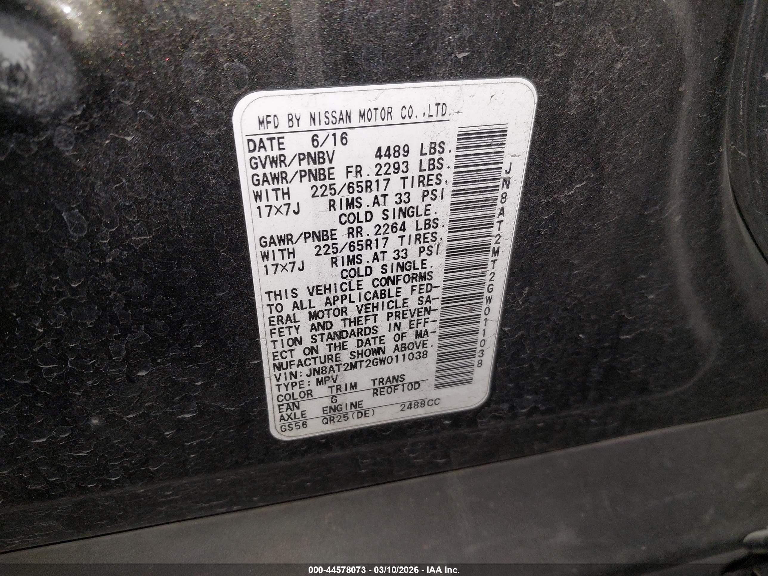 NISSAN ROGUE image 9