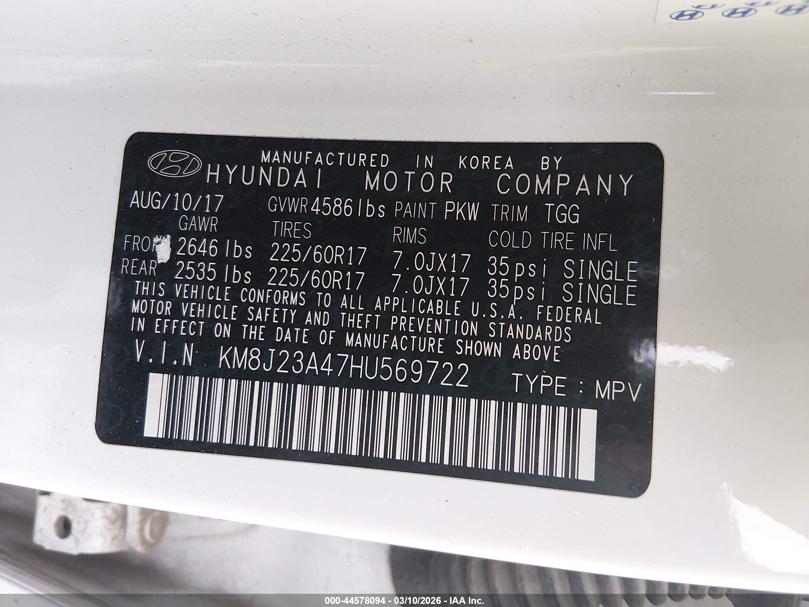 HYUNDAI TUCSON image 9