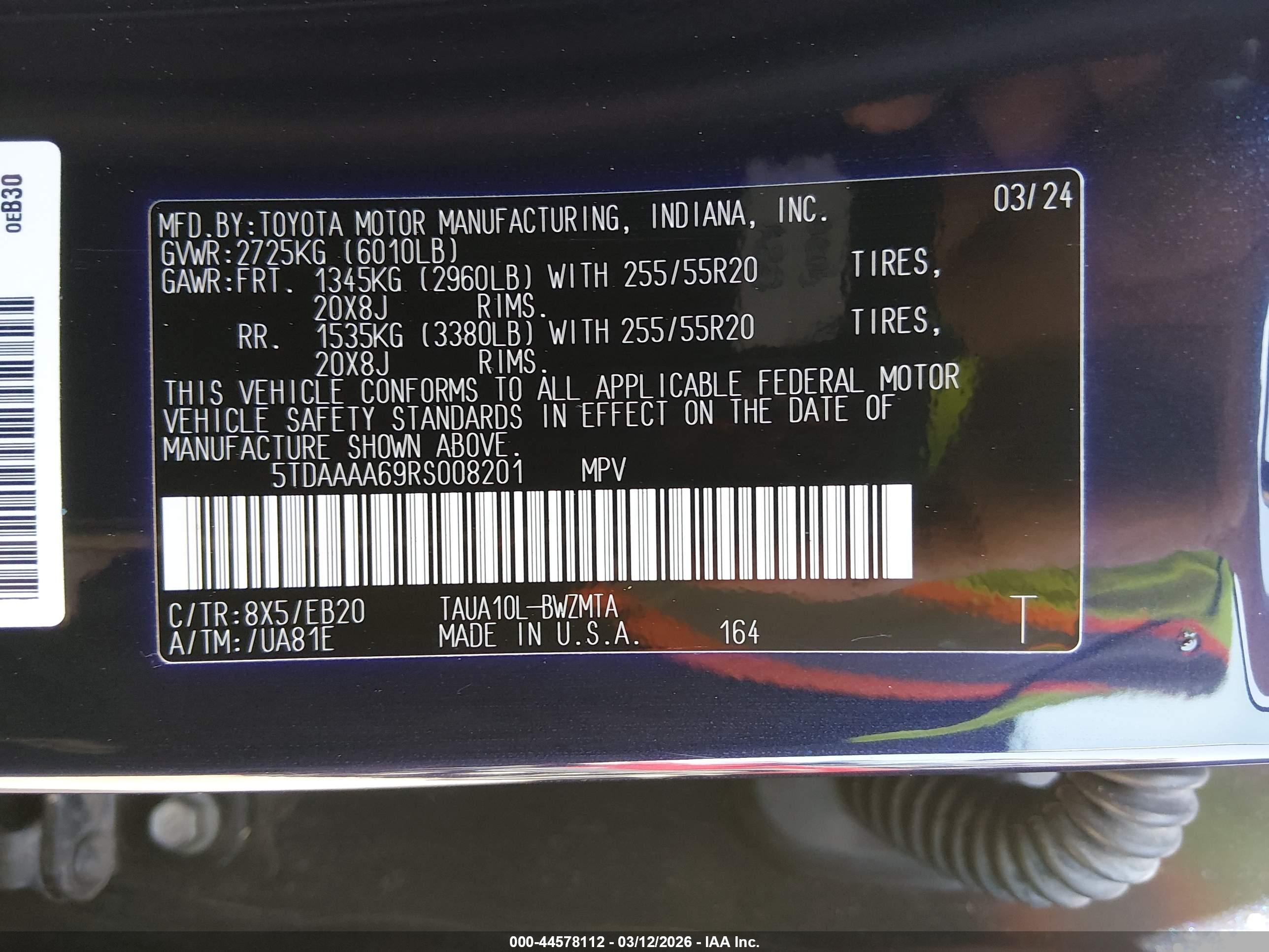 LEXUS TX image 9