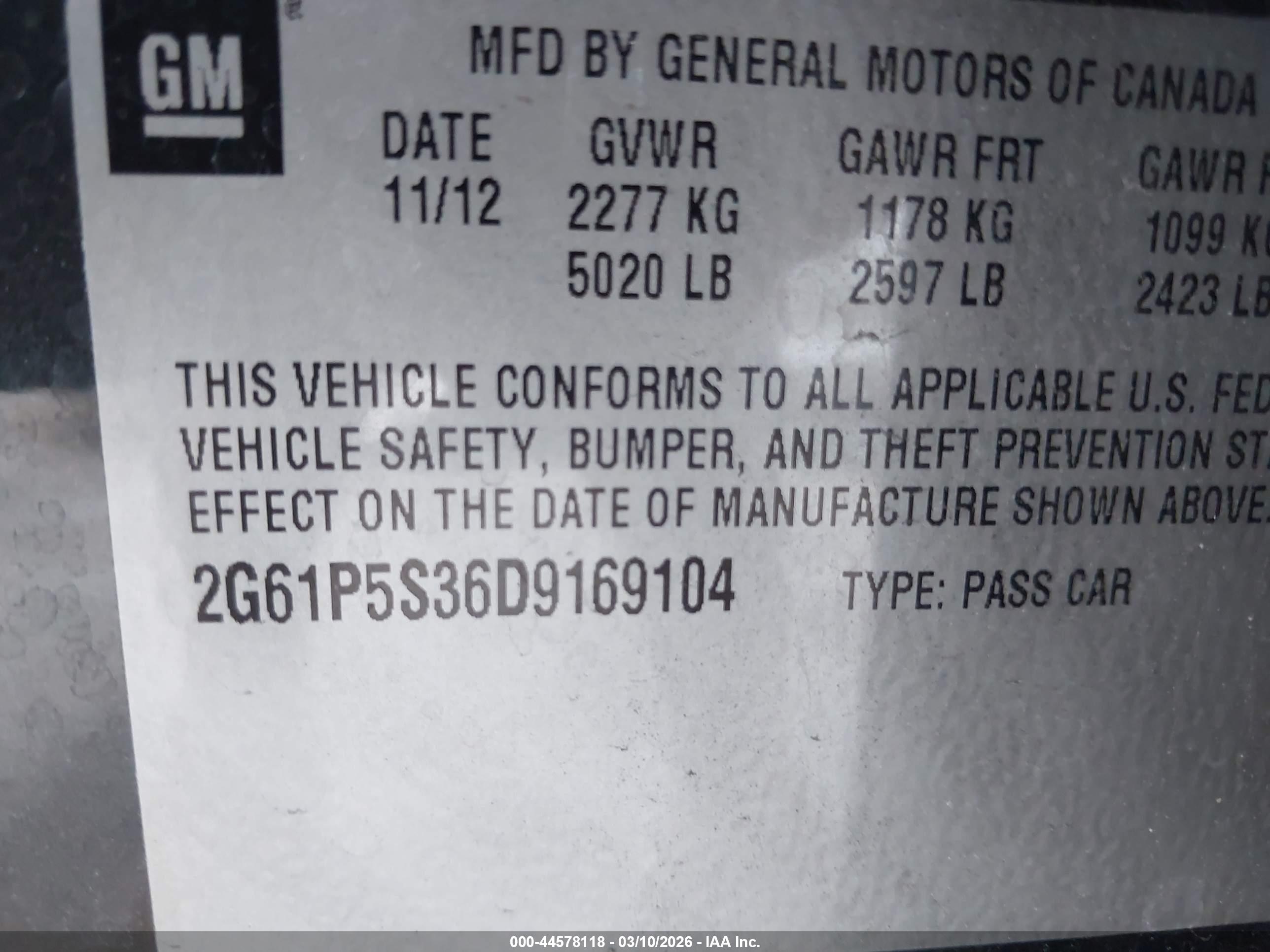 CADILLAC XTS image 9