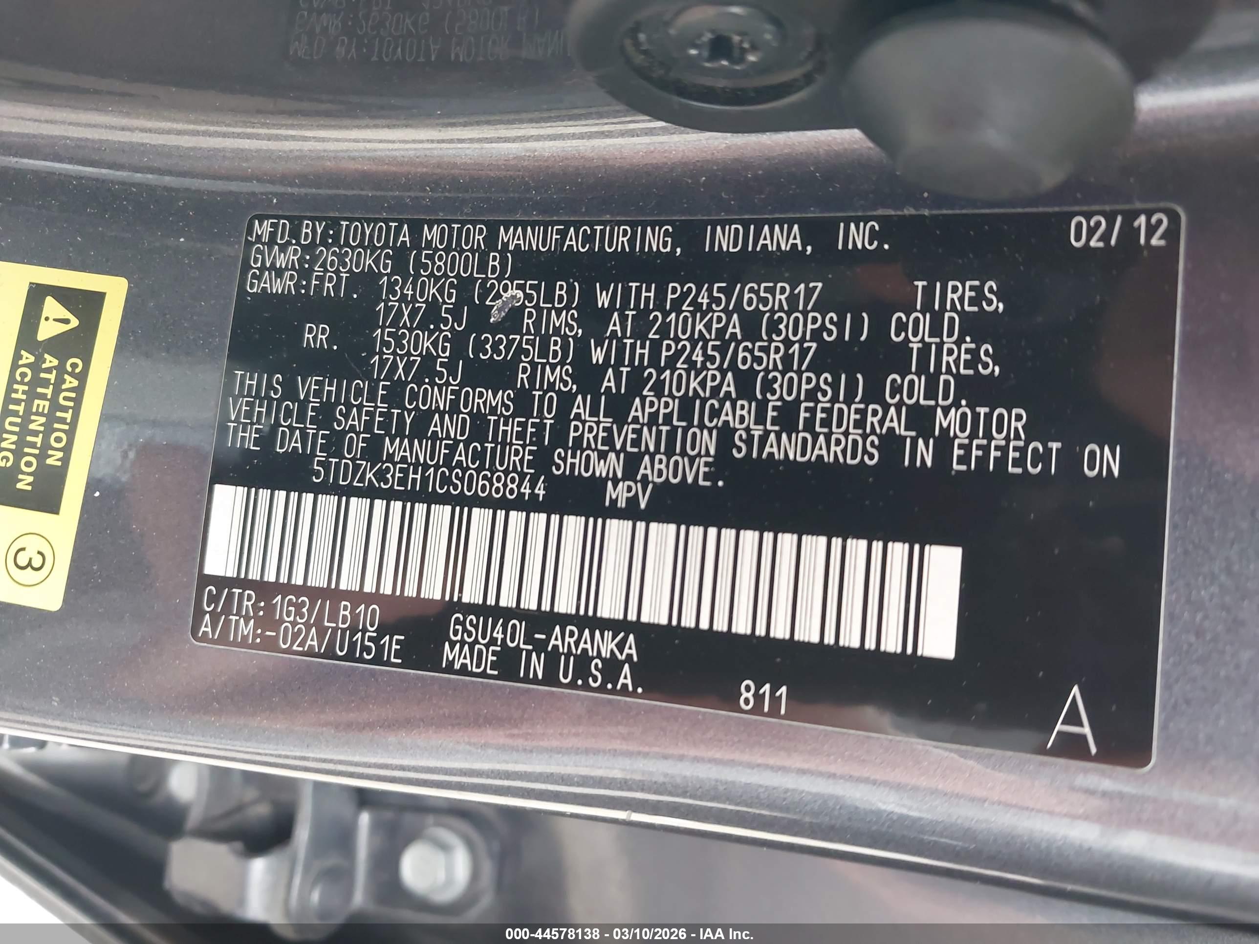 TOYOTA HIGHLANDER image 9