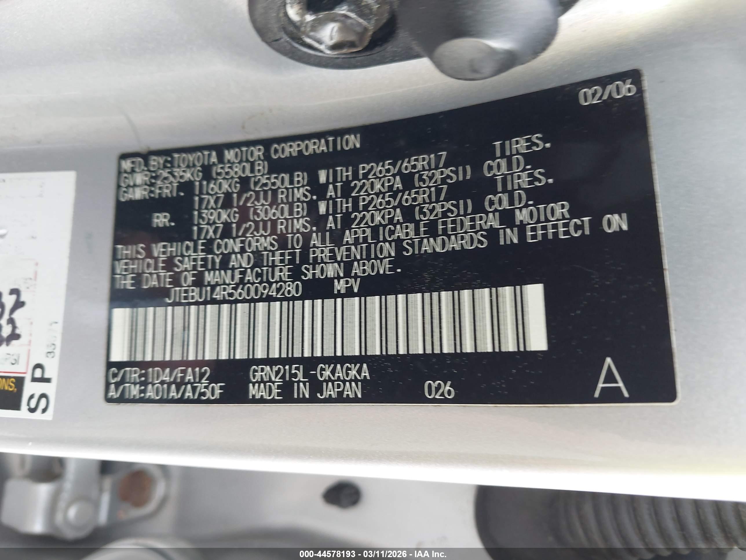 TOYOTA 4RUNNER image 9