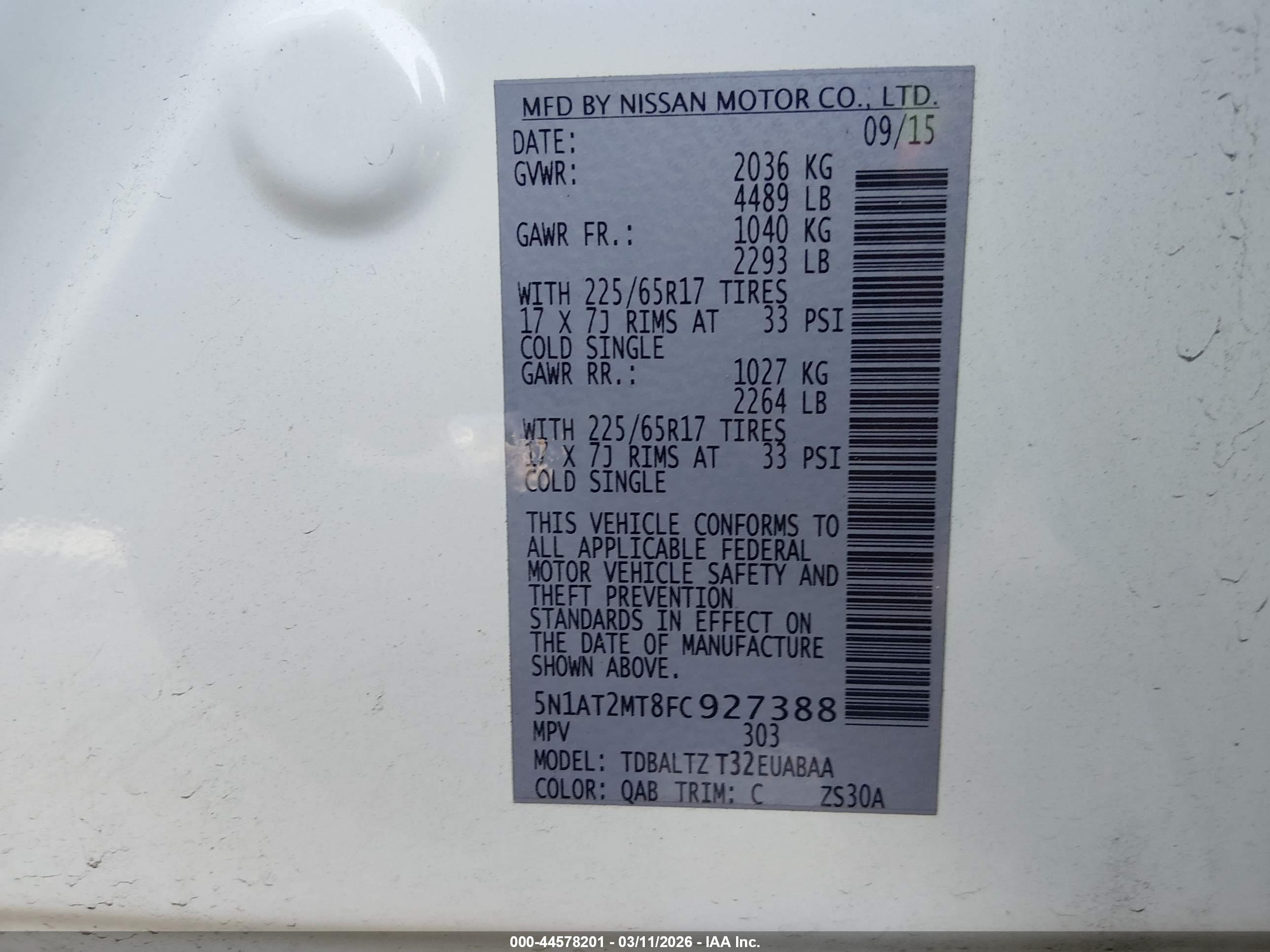 NISSAN ROGUE image 9