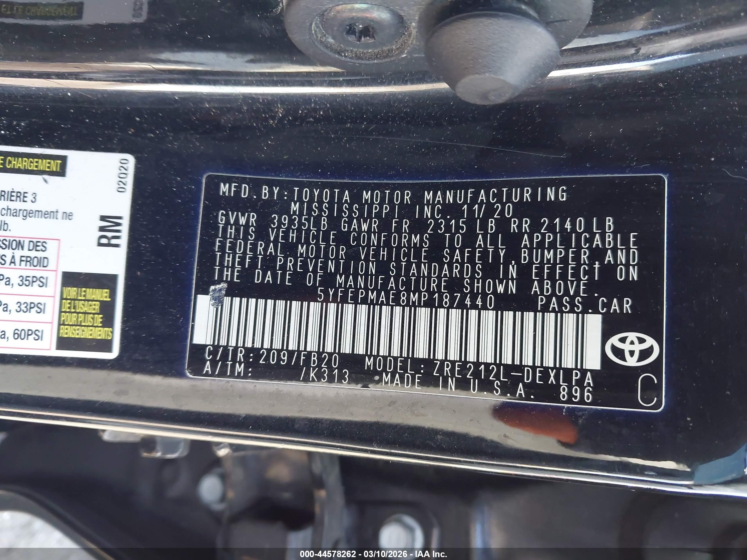 TOYOTA COROLLA image 9