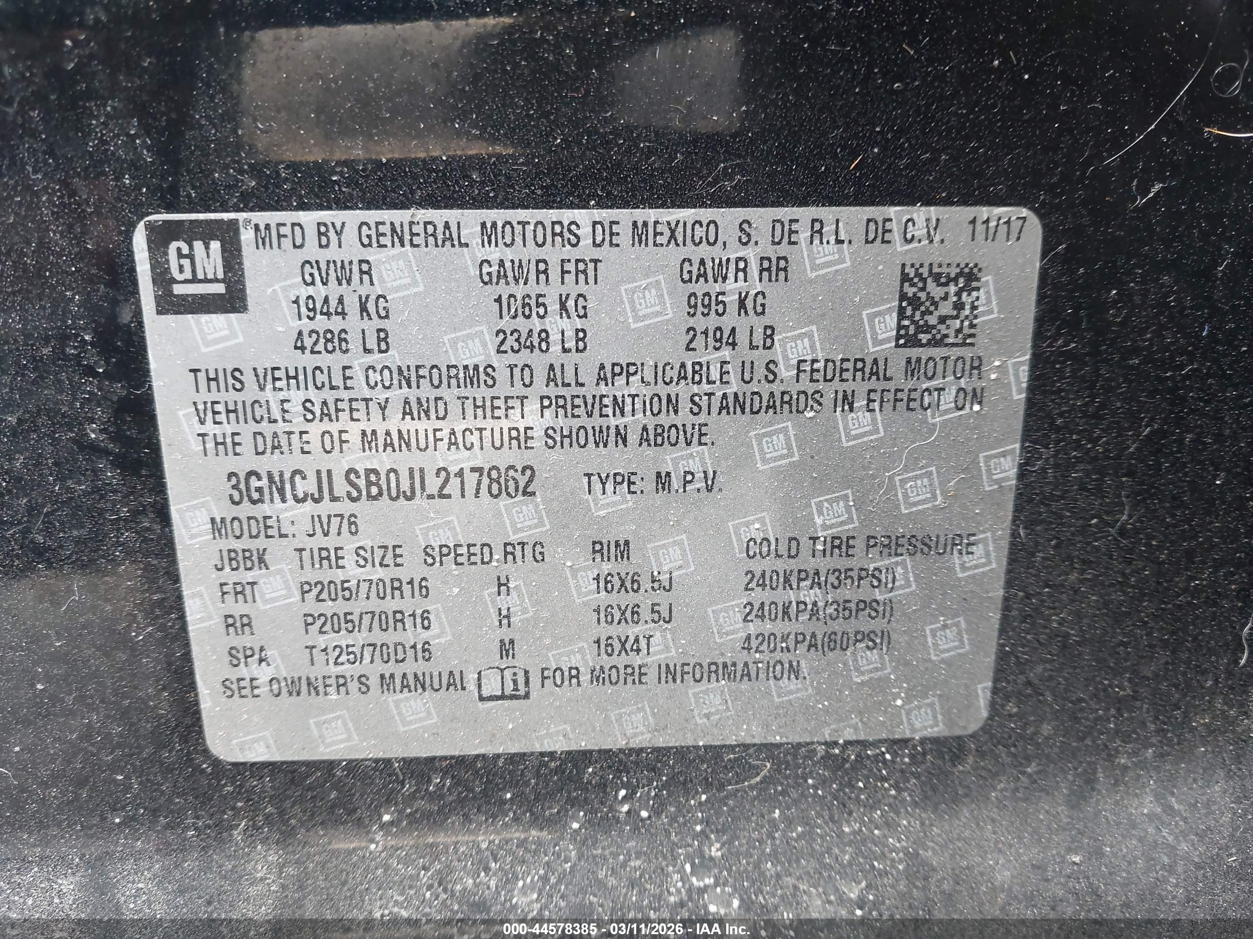 CHEVROLET TRAX image 9