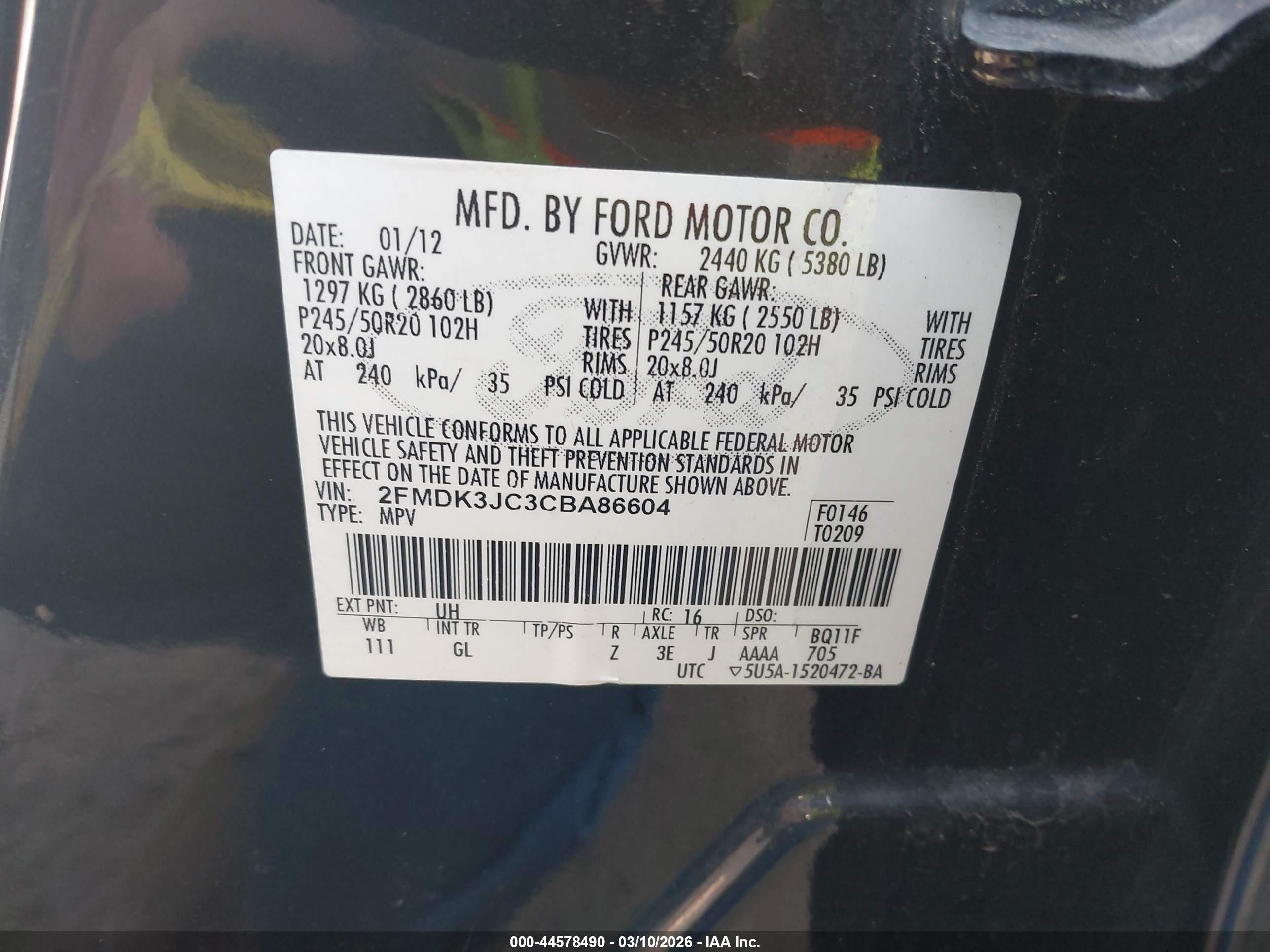 FORD EDGE image 9