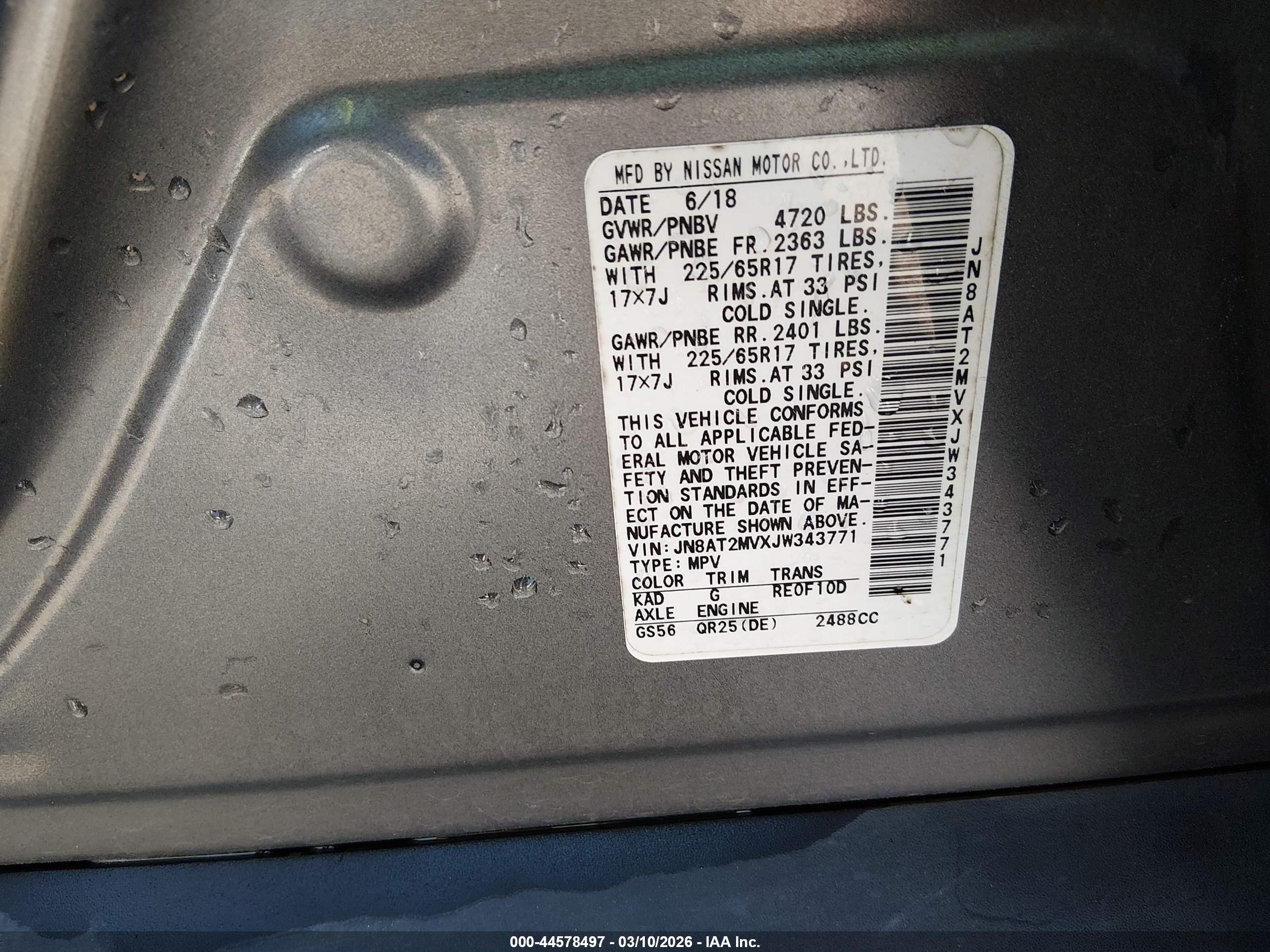 NISSAN ROGUE image 9