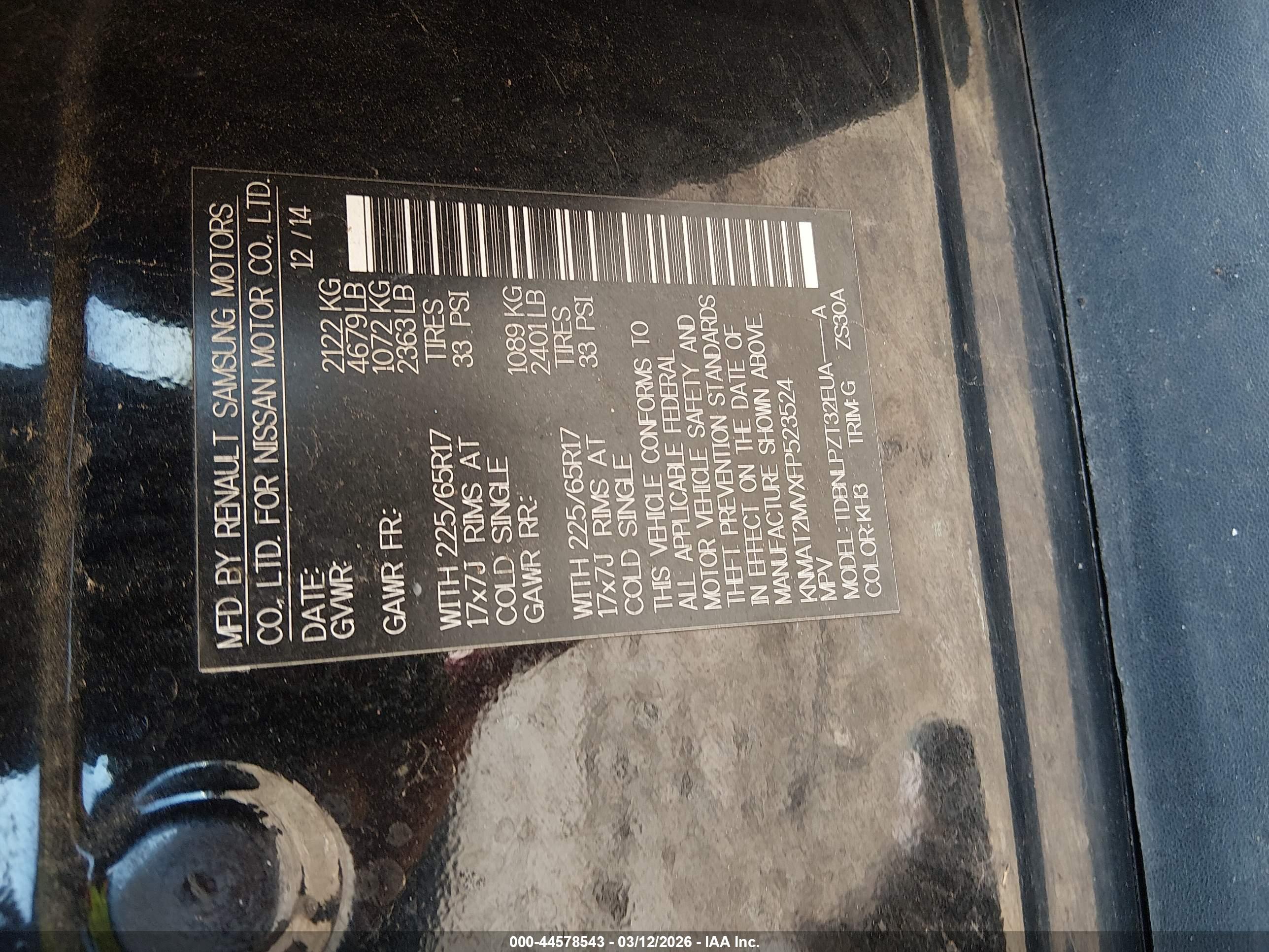 NISSAN ROGUE image 9