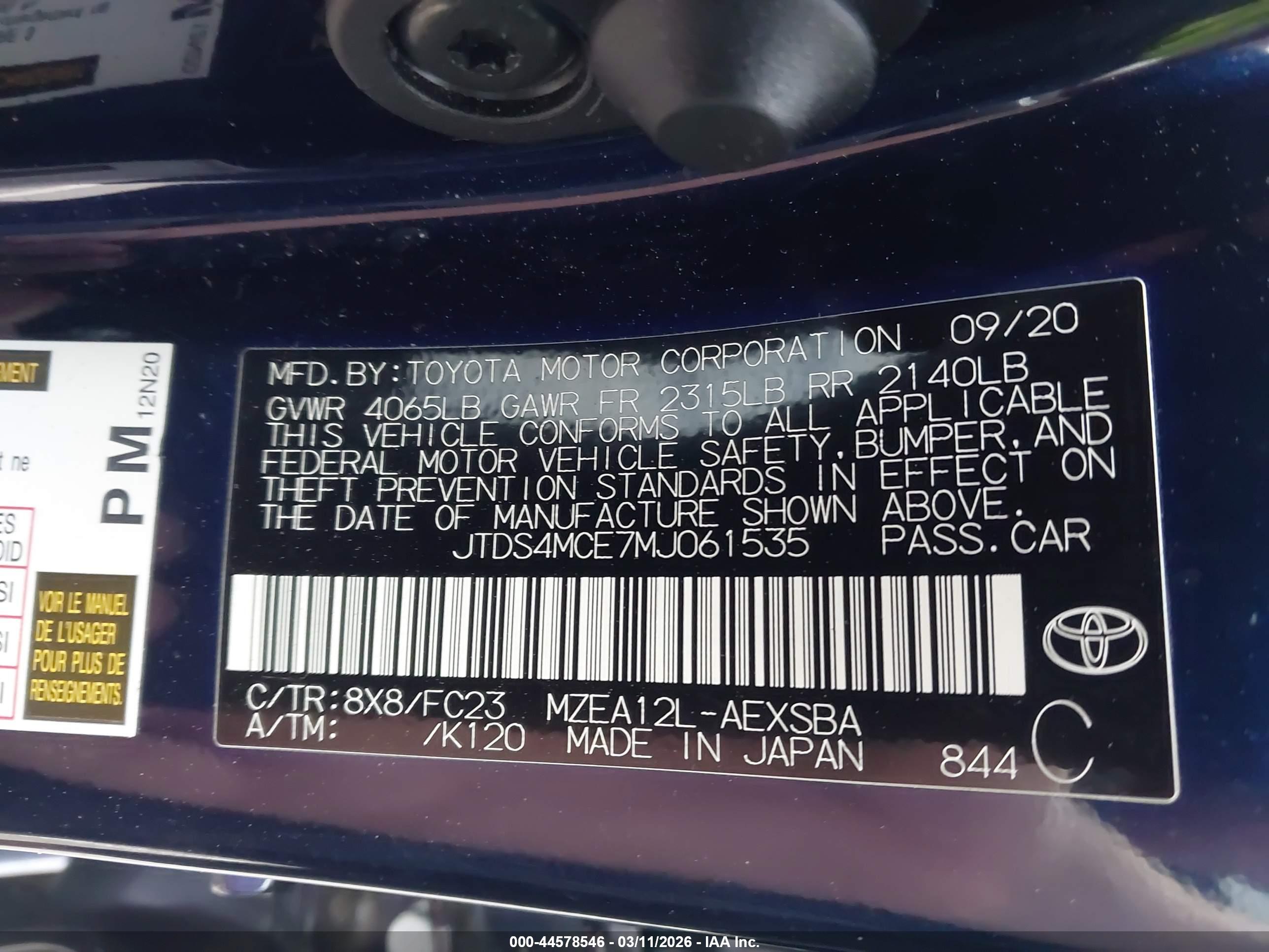 TOYOTA COROLLA image 9