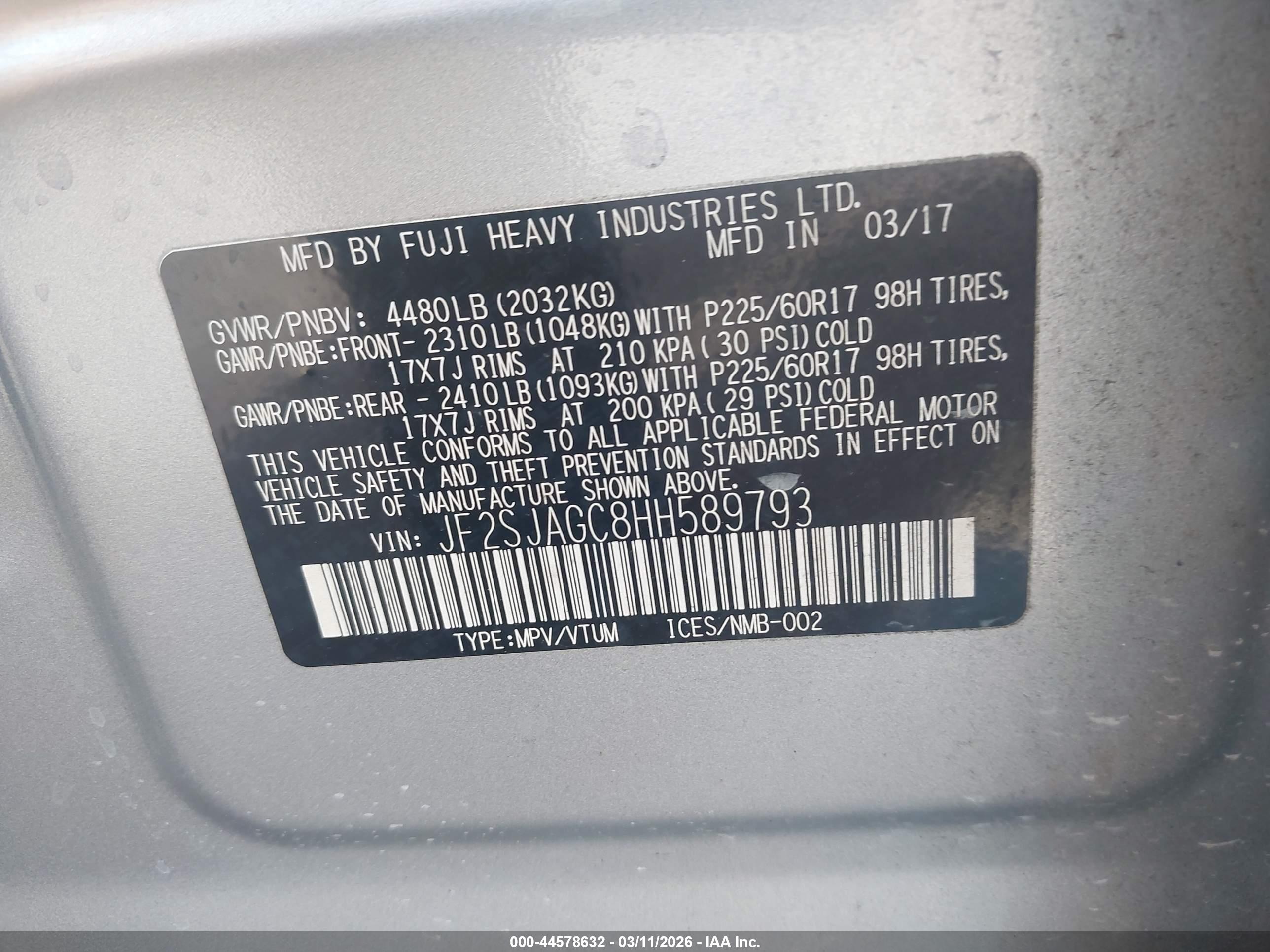 SUBARU FORESTER image 9