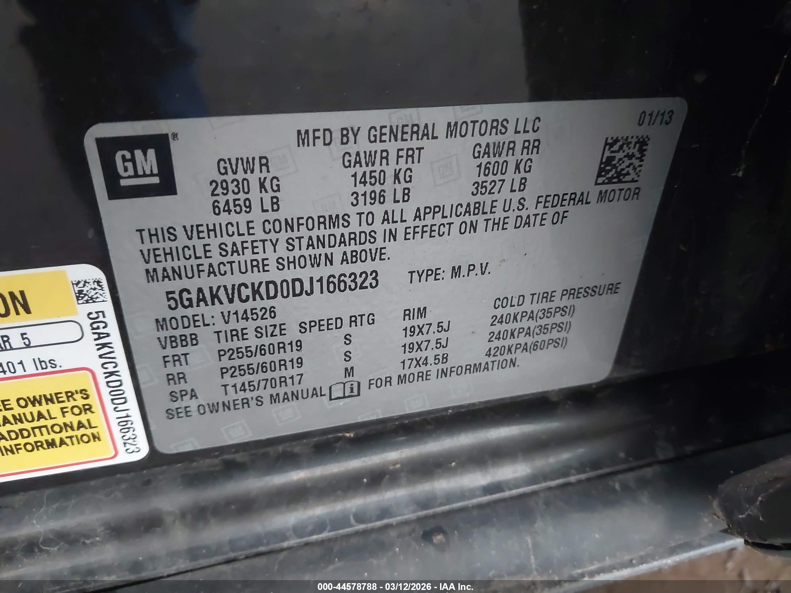 BUICK ENCLAVE image 9