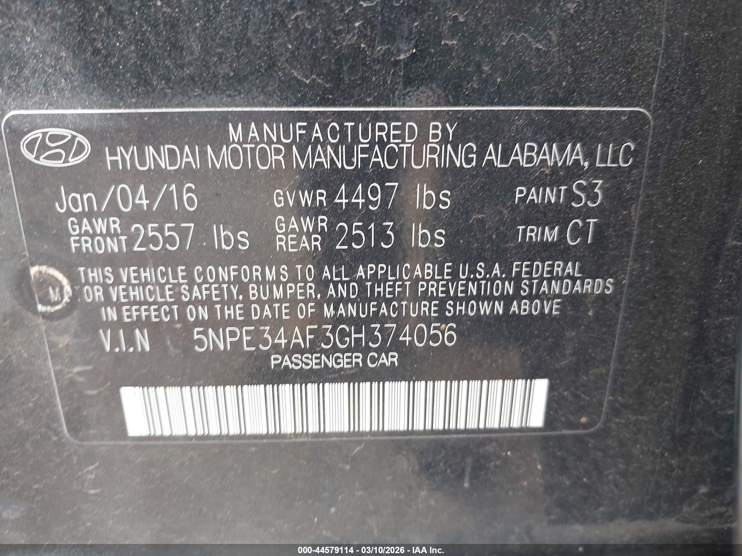 HYUNDAI SONATA image 9
