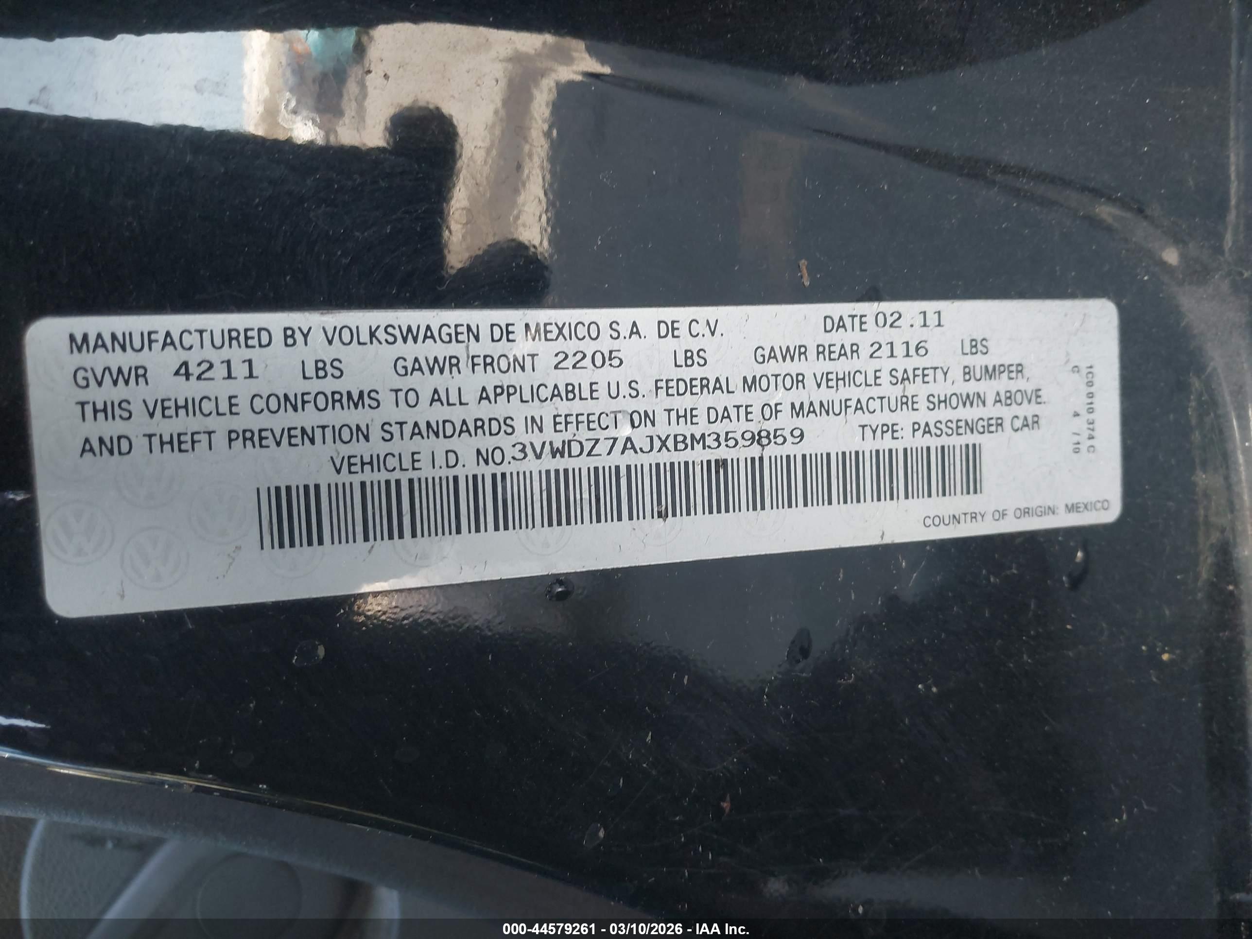 VOLKSWAGEN JETTA image 9