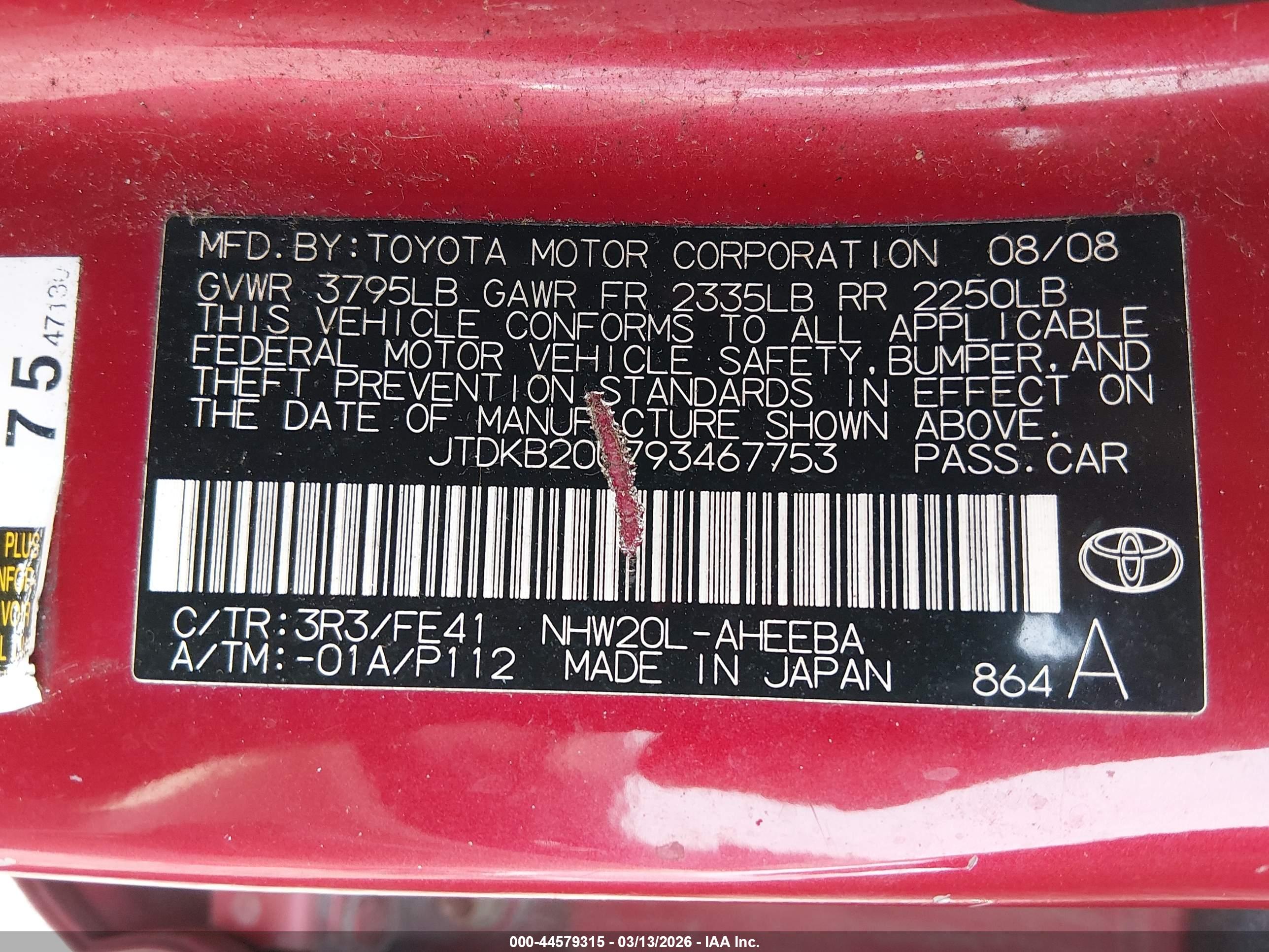 TOYOTA PRIUS image 9