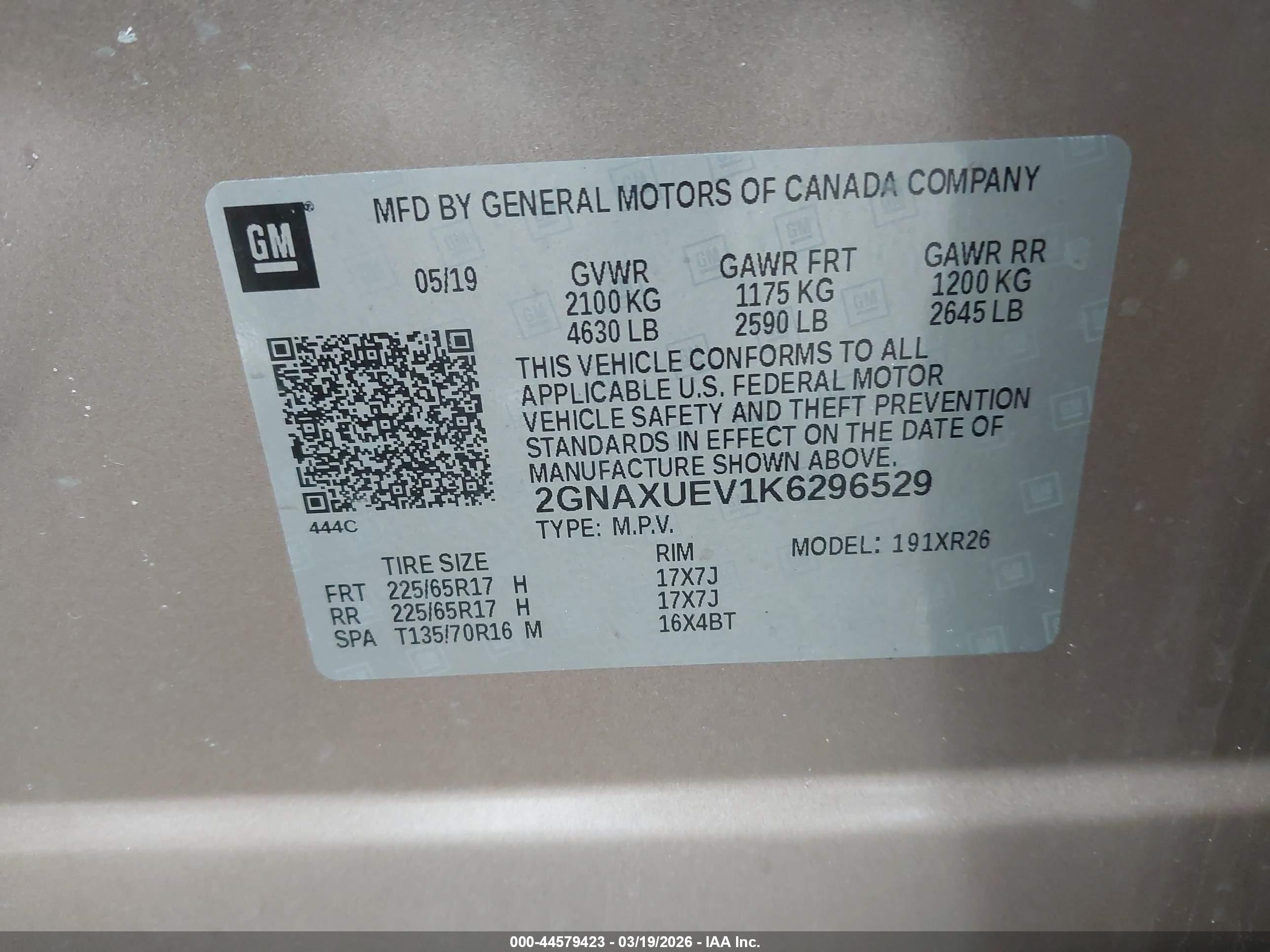 CHEVROLET EQUINOX image 9