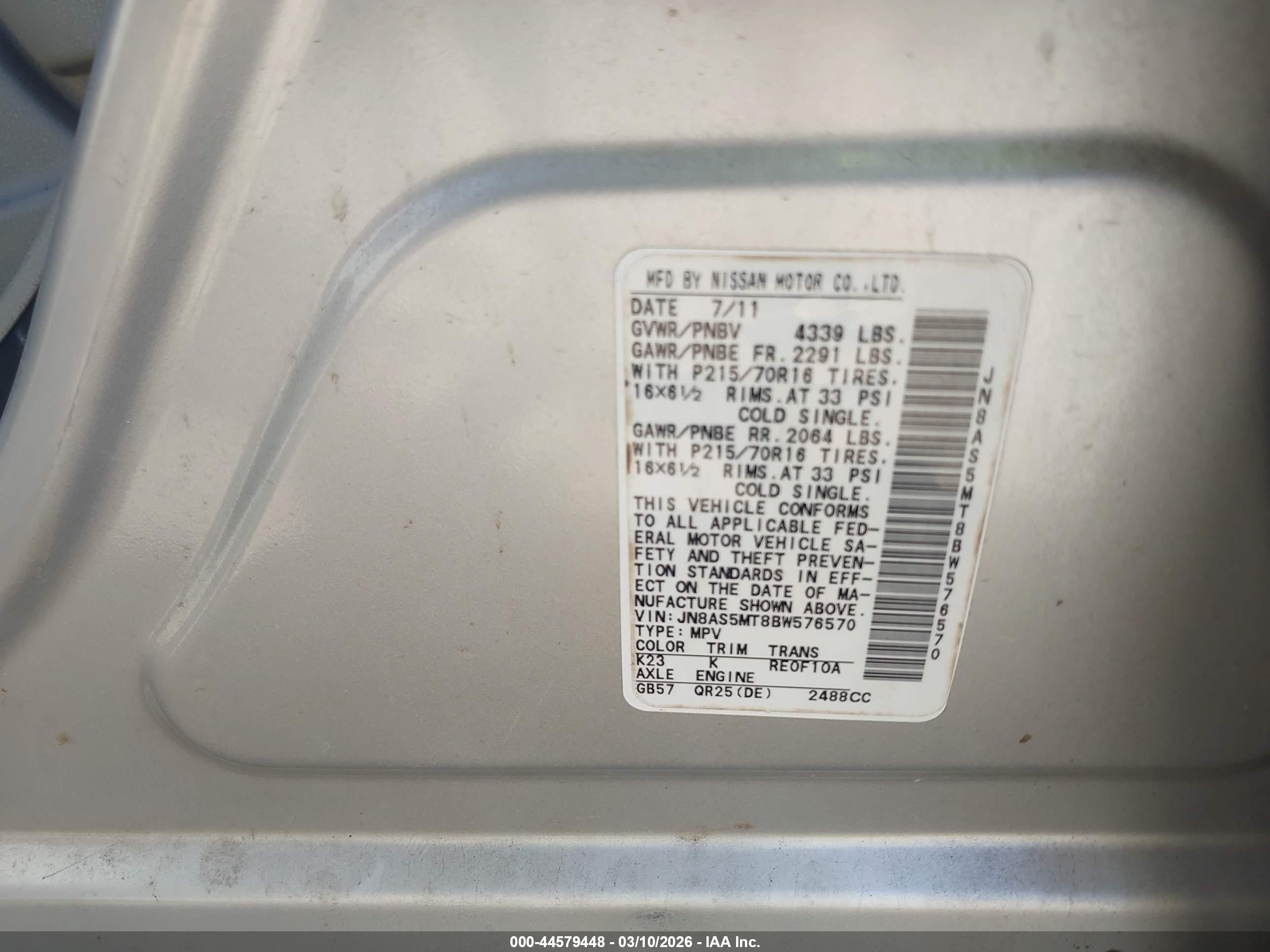 NISSAN ROGUE image 9