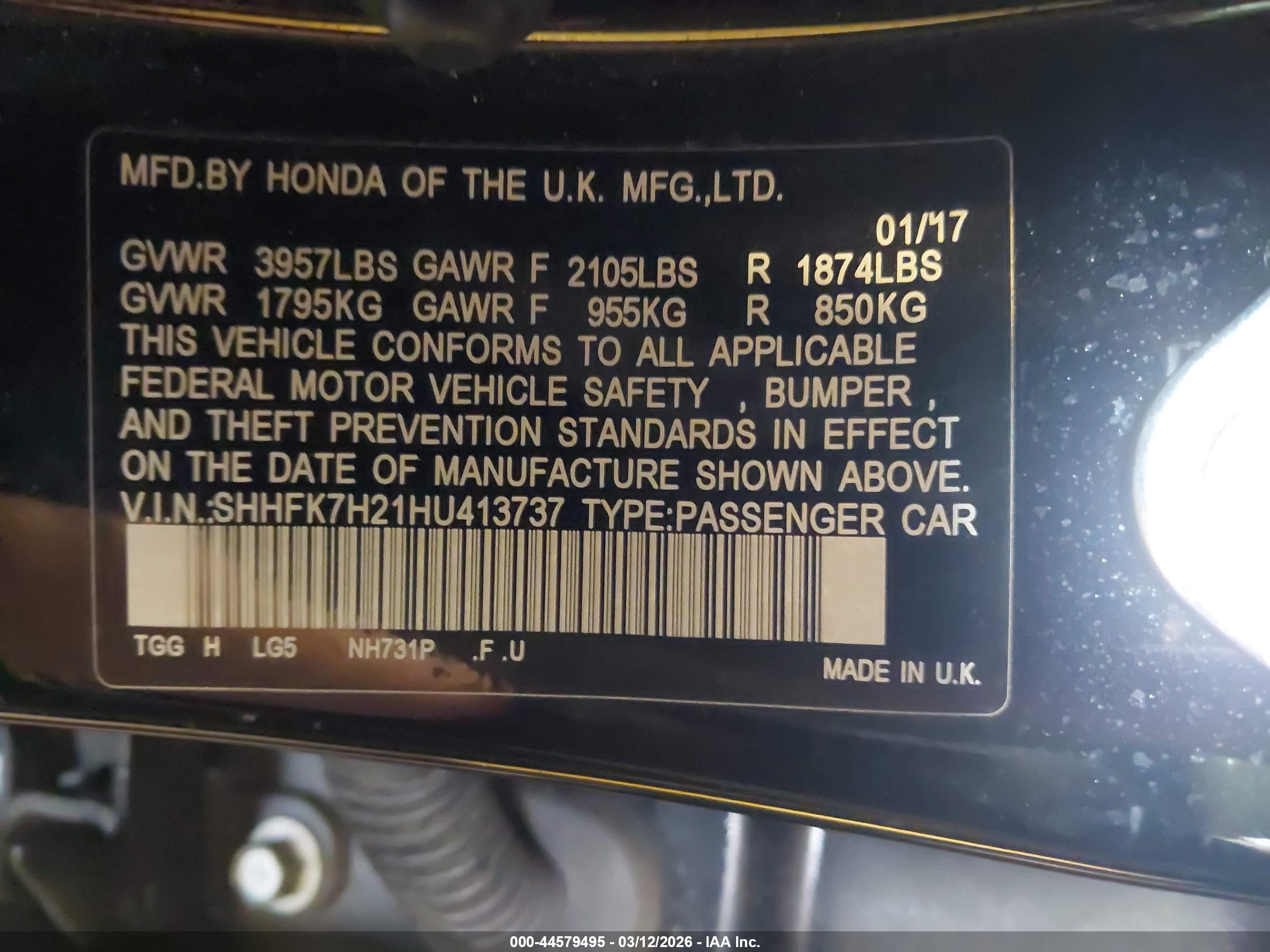 HONDA CIVIC image 9