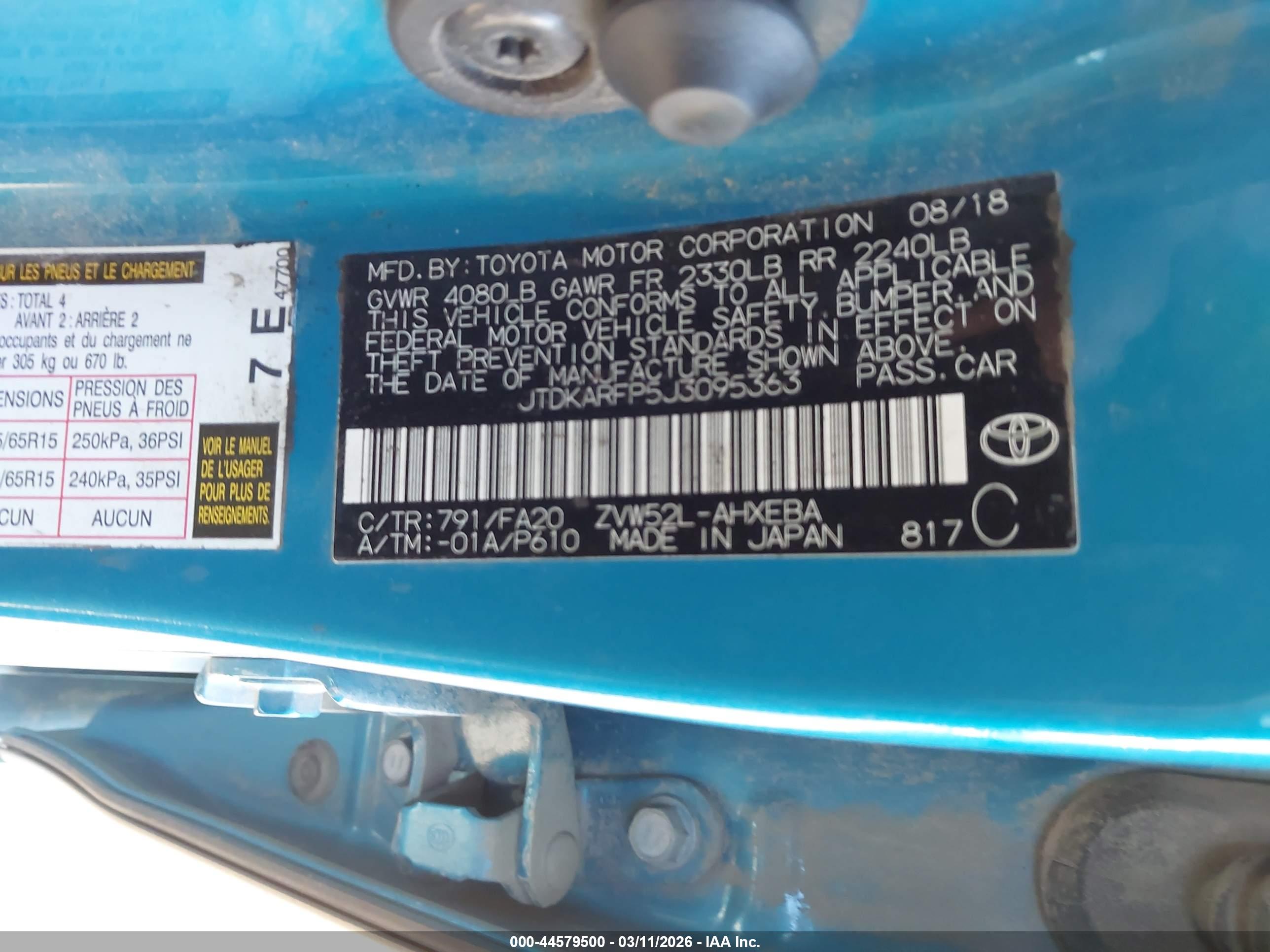 TOYOTA PRIUS image 9