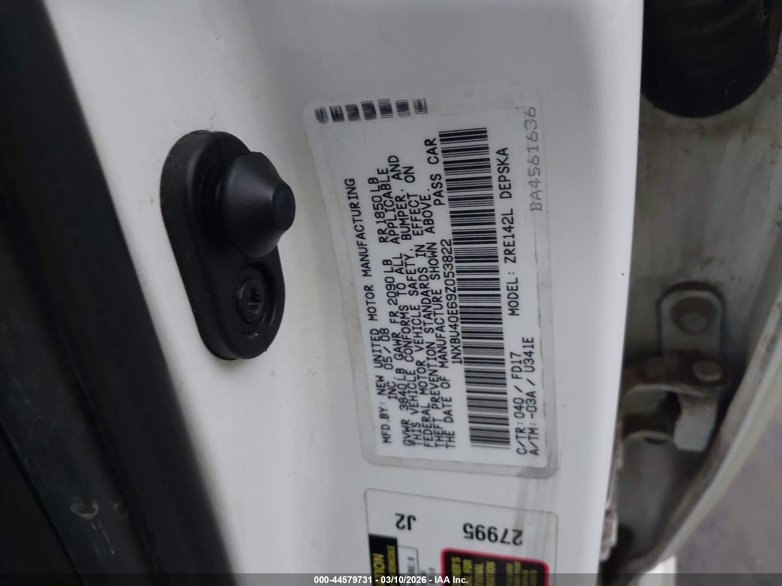 TOYOTA COROLLA image 9