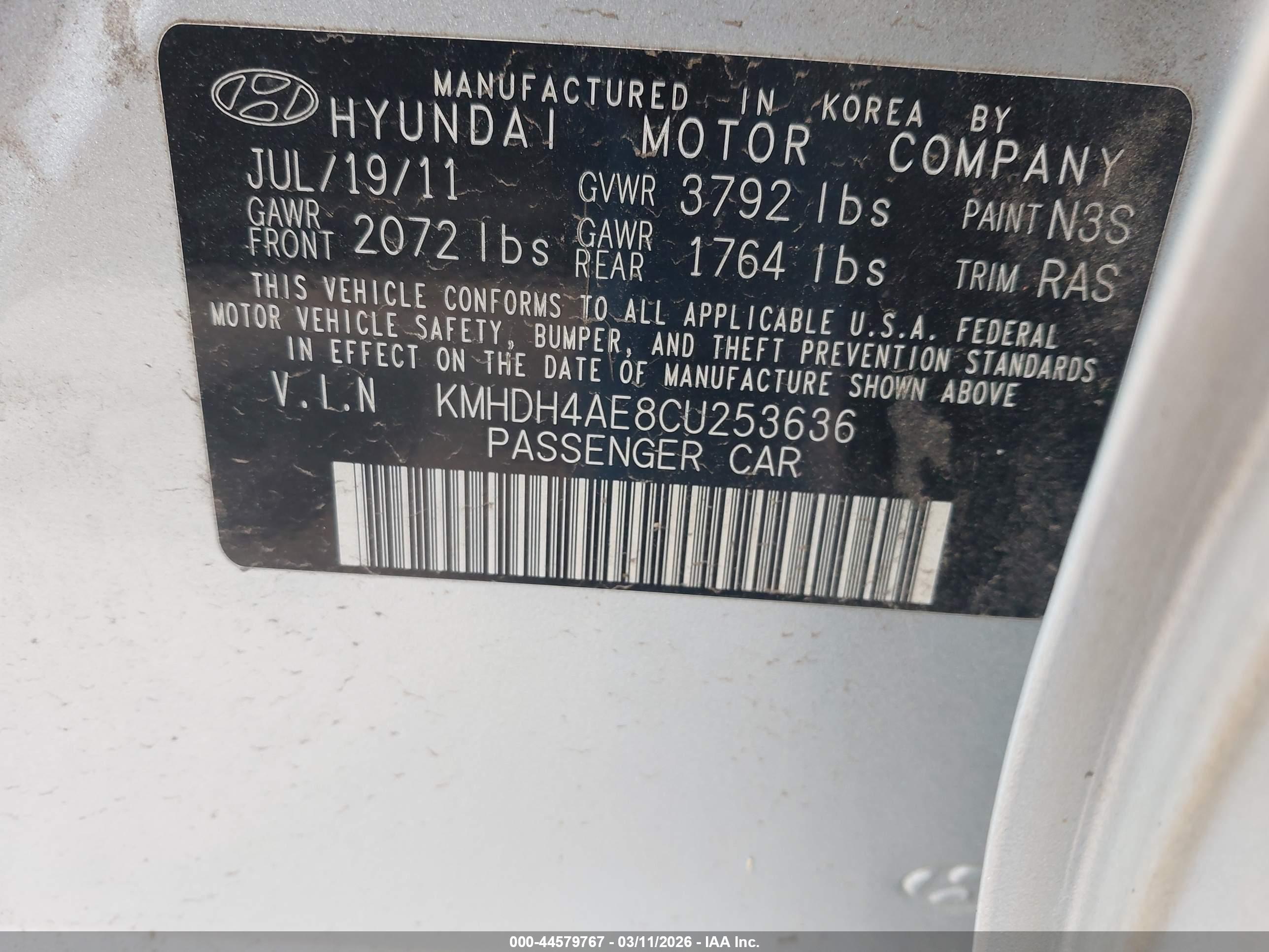 HYUNDAI ELANTRA image 9