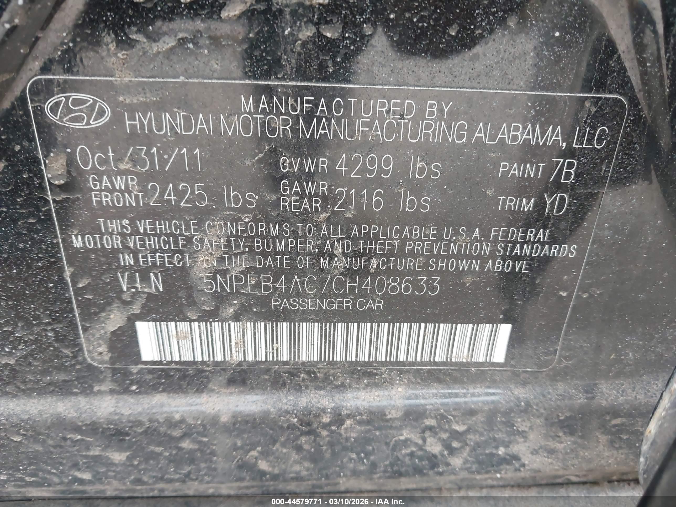 HYUNDAI SONATA image 9