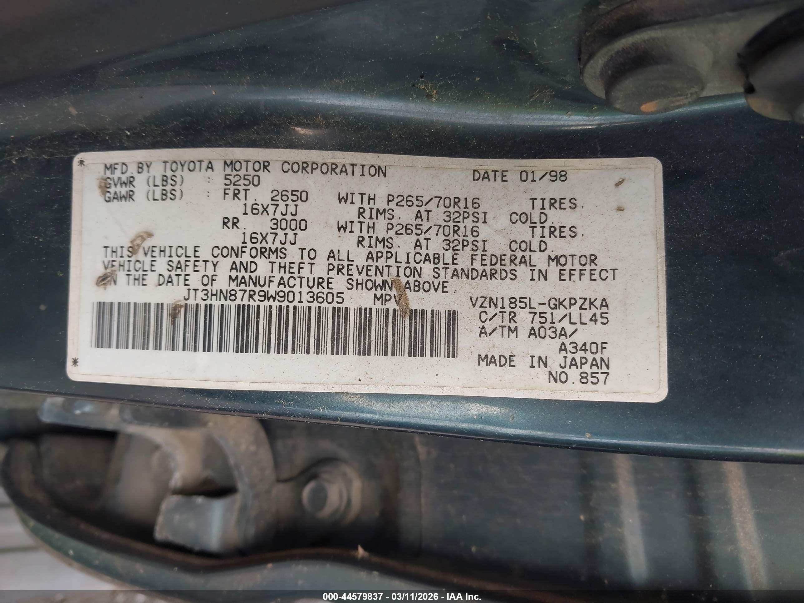 TOYOTA 4RUNNER image 9